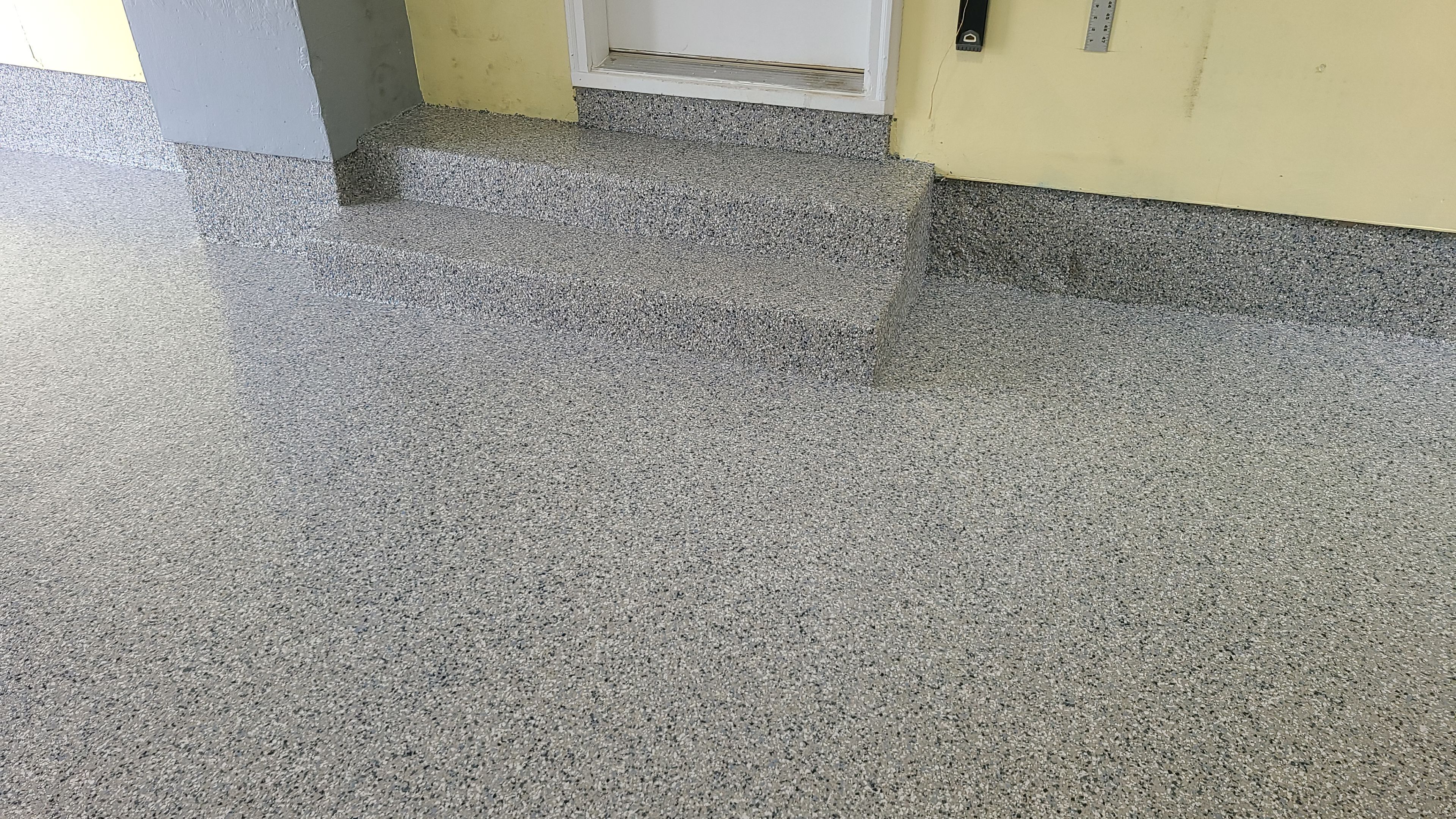 Single Car Garage in Stonewash - Austintown, OH by Alexander Concrete Coatings