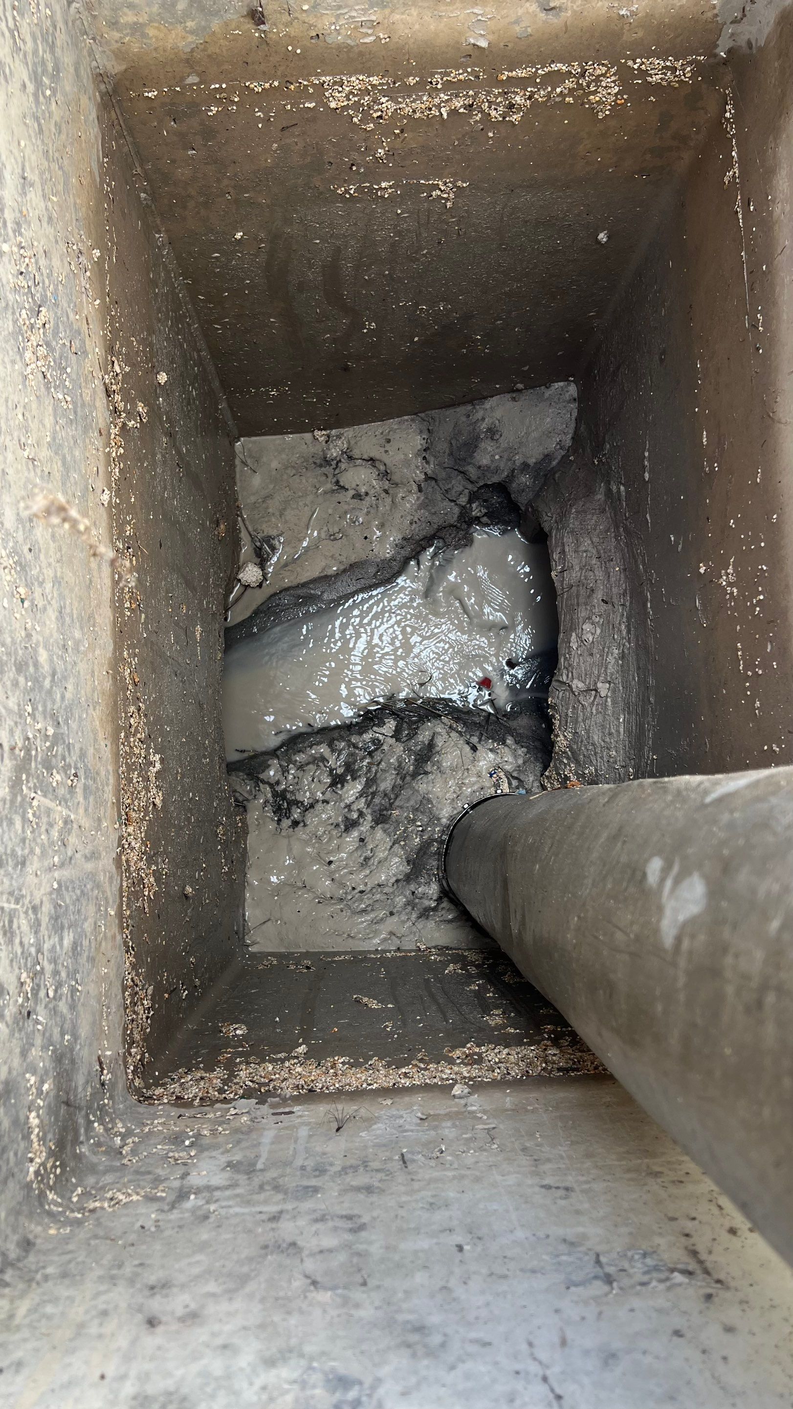 New Construction Storm Drain System Cleaning by APS Power & Water