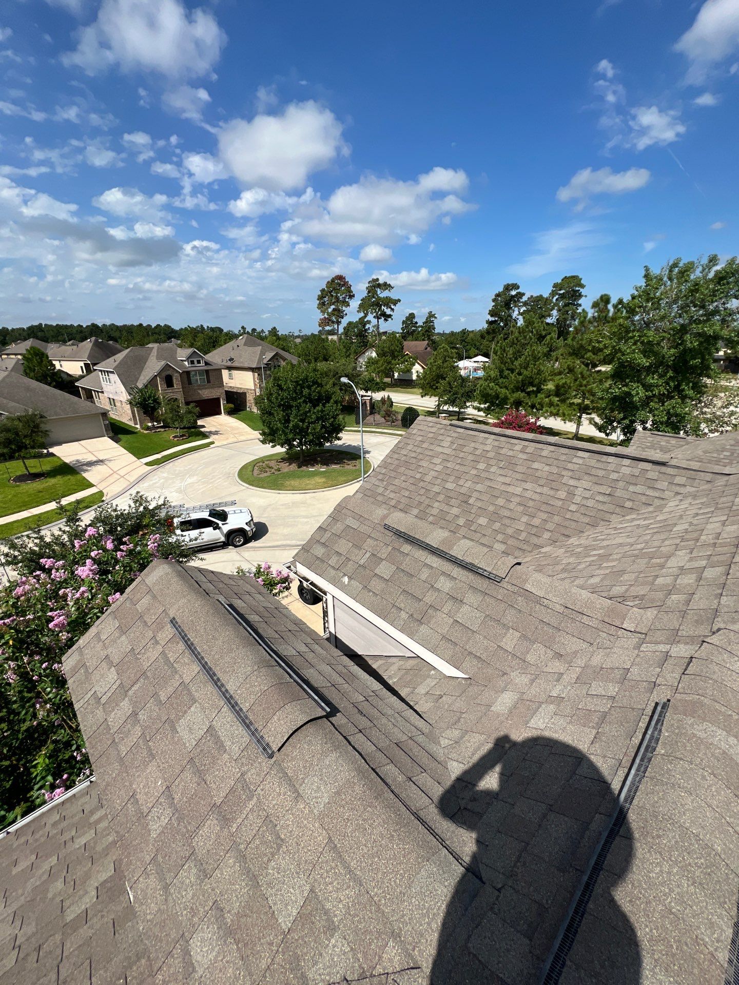 Hail Damage using Owen's Corning Duration (Lifetime) Shingles by Roof Repair Company