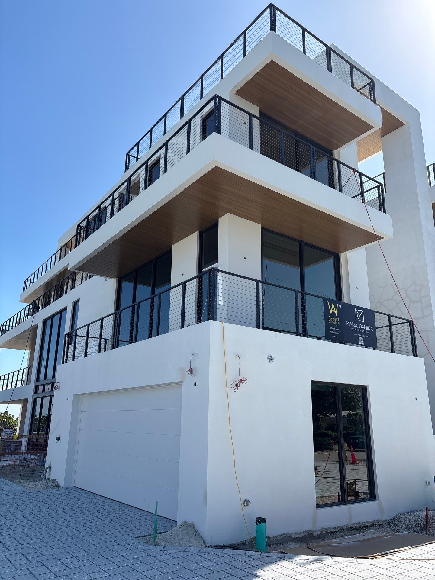 Oceanfront New Home Painting by John “The Greek” Painting