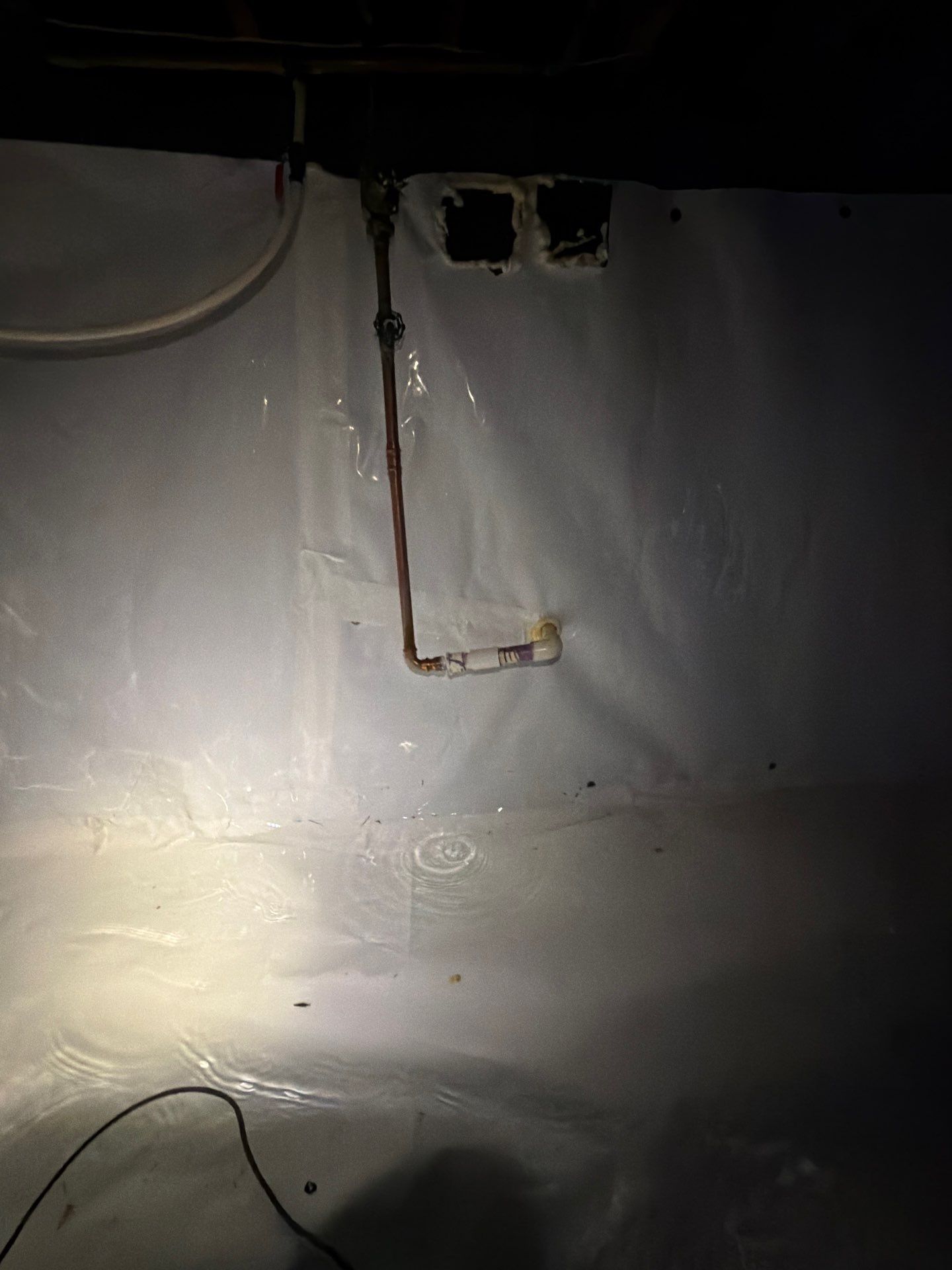 Alpharetta Crawlspace Water Damage Restoration with Vapor Barrier Installation by Restoration Damage Pros of Atlanta