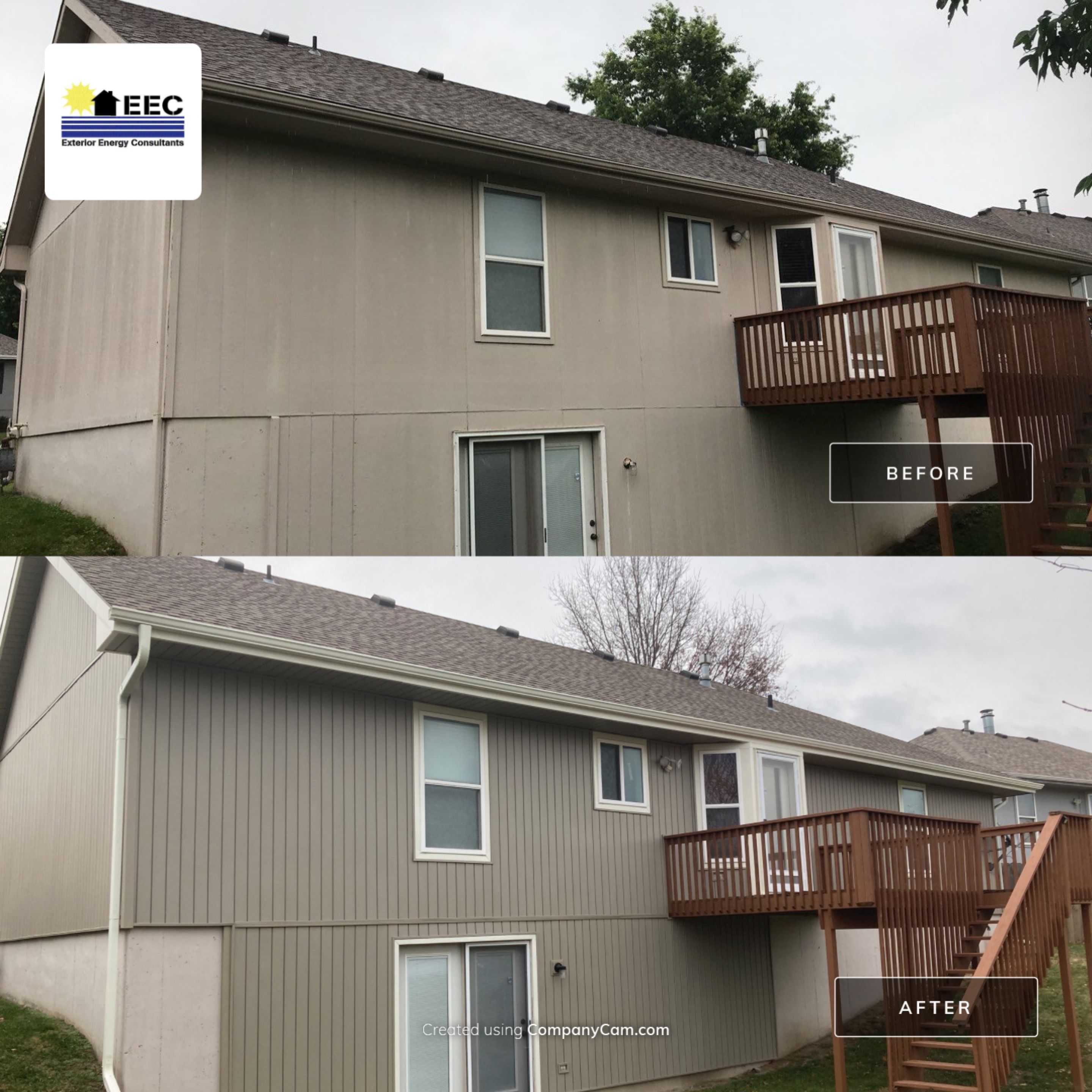 From wood siding to vinyl siding by EEC  Windows, Siding & Roofing 