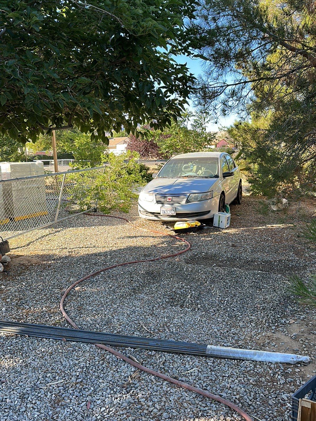 Fence replacement using 6ft and 4ft vinyl  by Fence Guys Inc. 