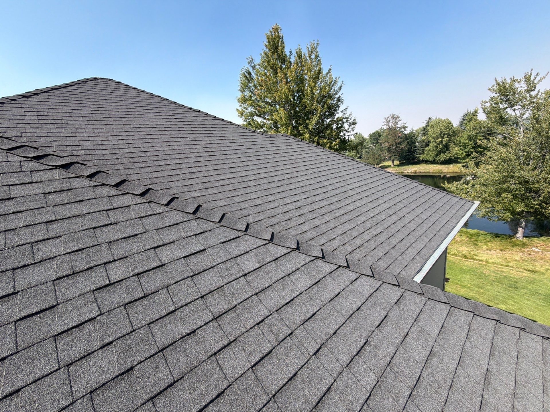 Residential Roof Replacement and Attic Structural Repair in Eagle by Olive Roofing