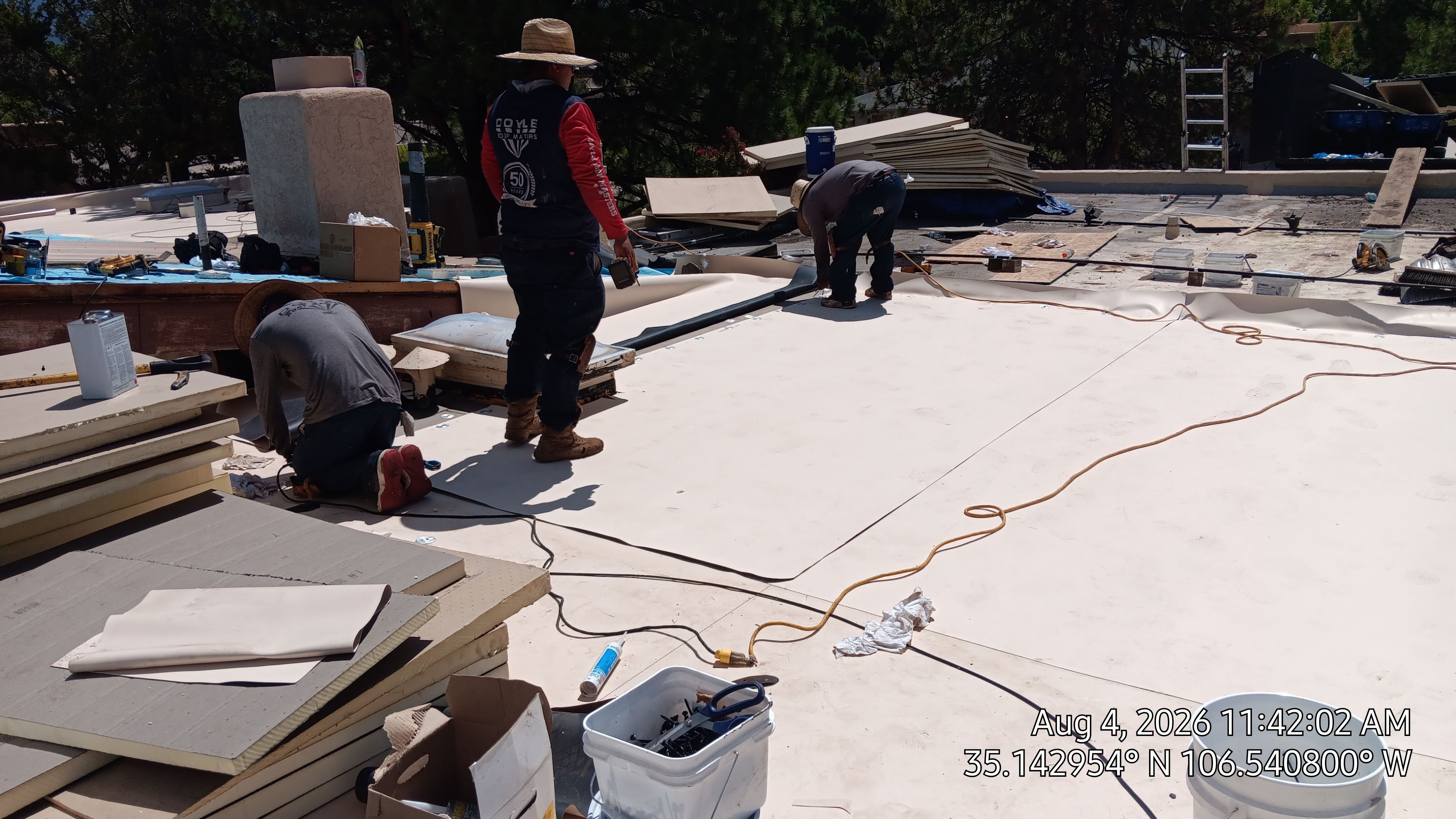 TPO Roof Replacement and Skylight Upgrade in the Northeast Heights, Albuquerque by Doyle Roof Masters Inc