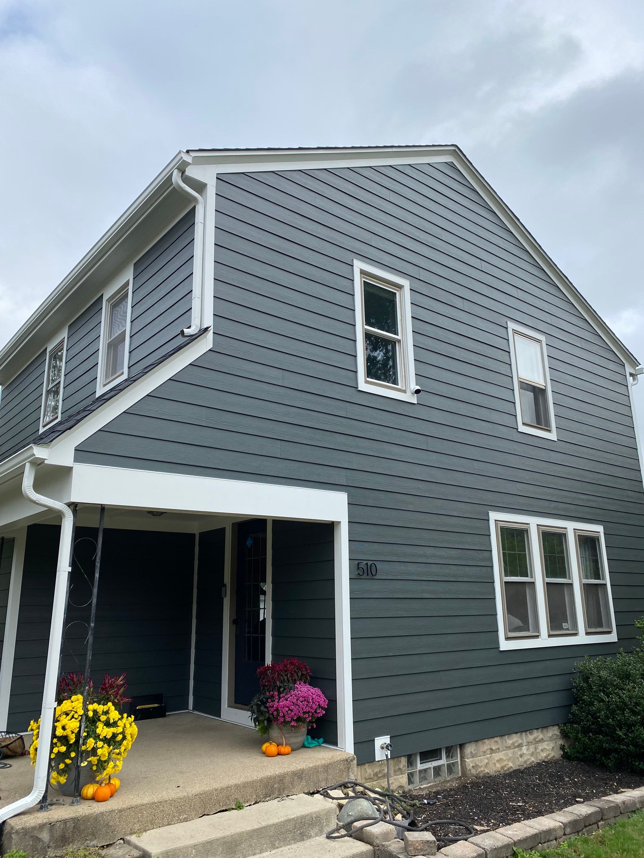 Siding Installation using James Hardie Fiber Cement Lap Siding by Best Exteriors Inc