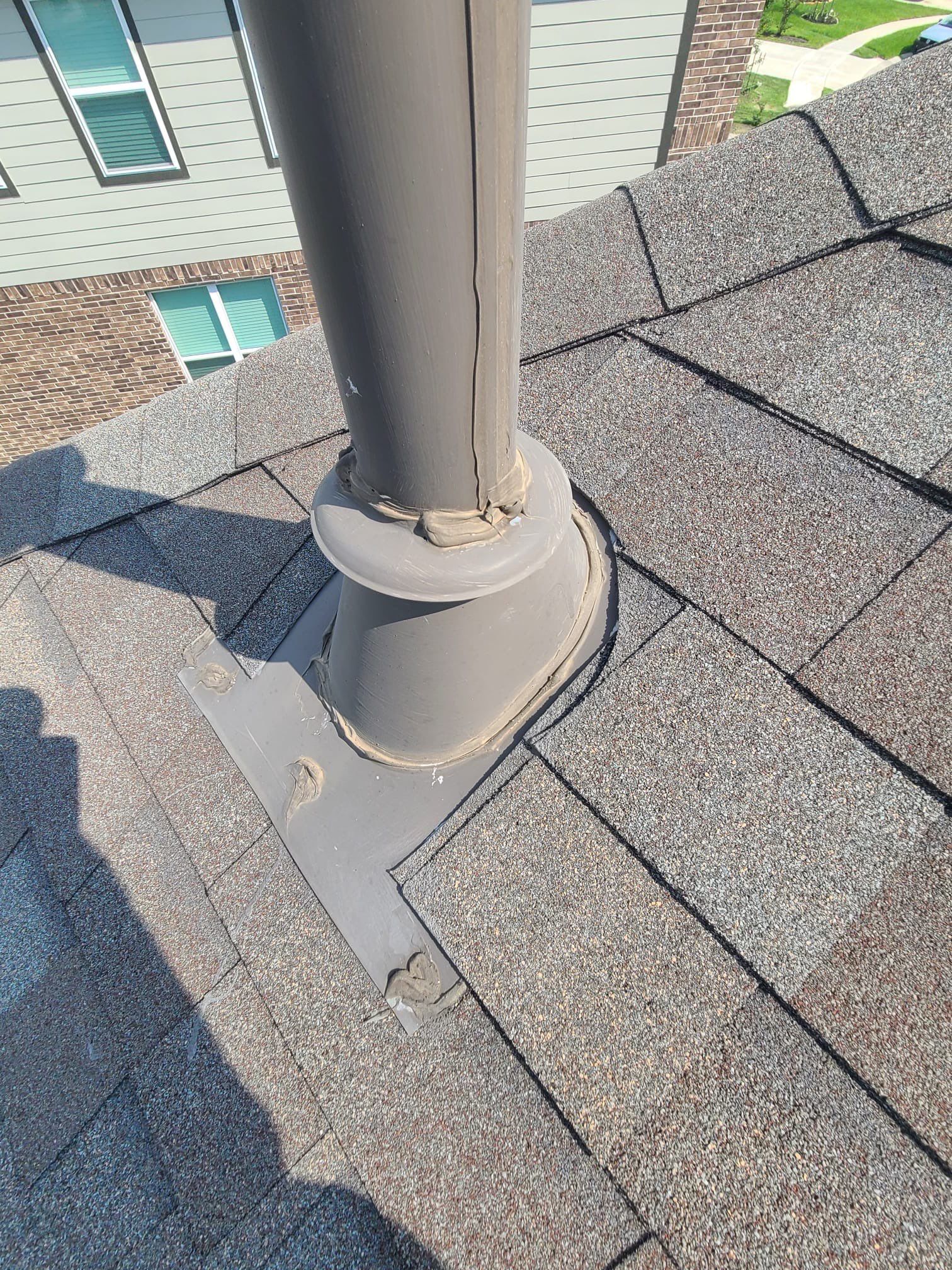 Hail Damage using Owen's Corning Duration (Lifetime) Shingles by Roof Repair Company