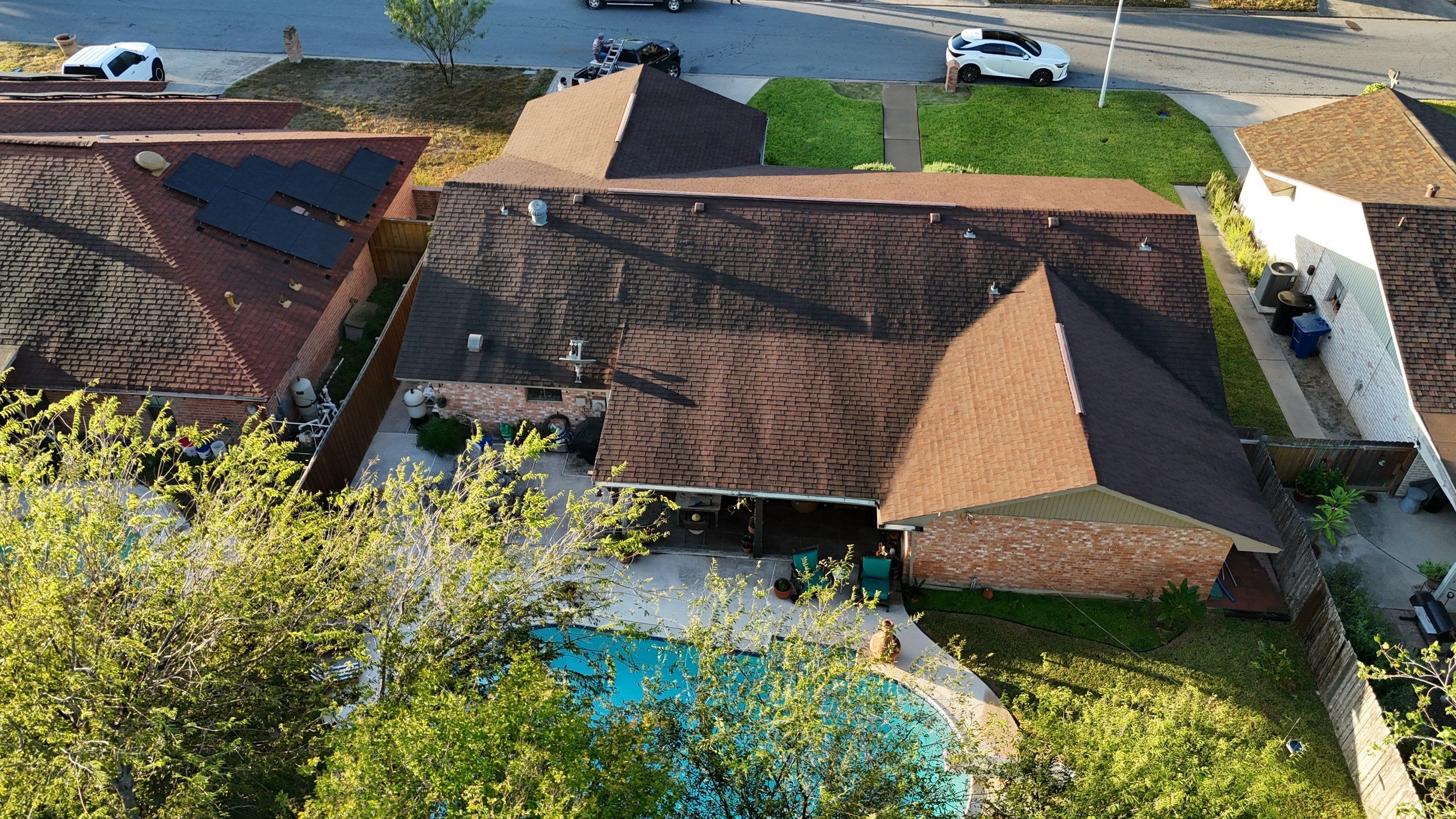 Insurance Claim using Owens Corning TruDefinition Oakridge by Trace Roofing & Construction
