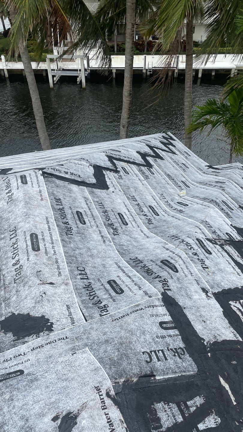 Residential Roofing Installation using Eagle Roofing Tile by BLUES BROTHERS ROOFING