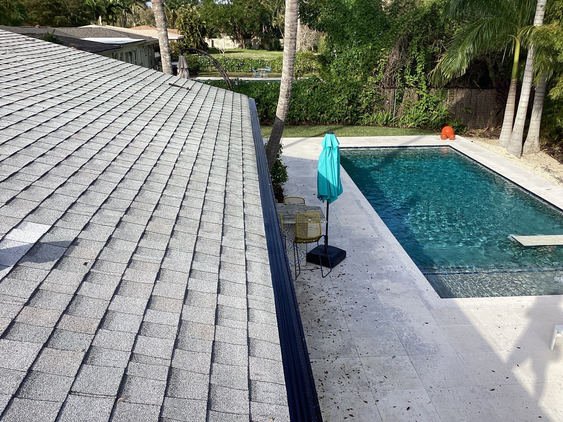 Black Gutter Guard Gutter Installation in Fort Myers FL by Gutter Professors
