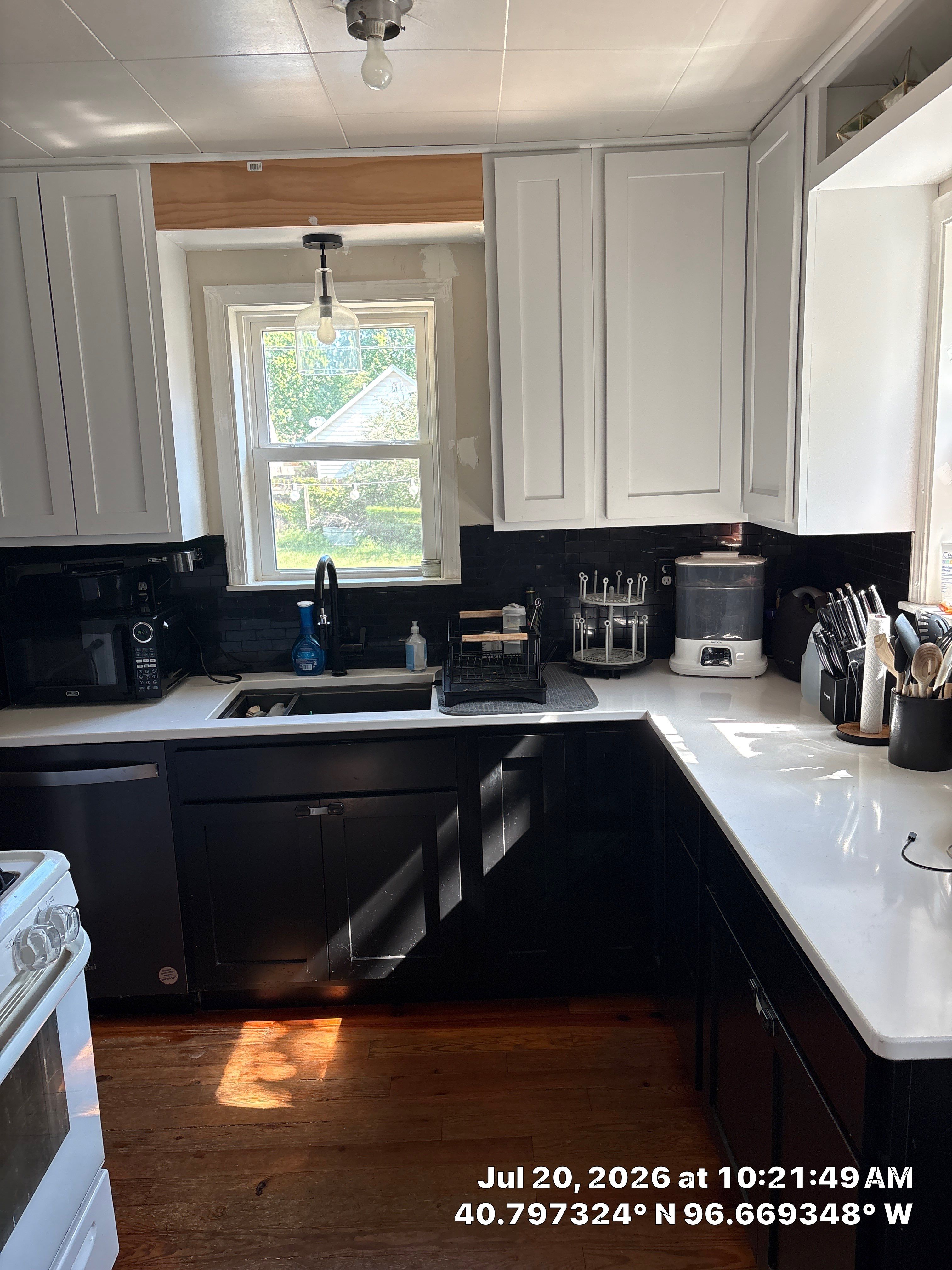 Modern Kitchen Remodel with Two-Tone Cabinetry in Lincoln by CompanyCam Sales Demo
