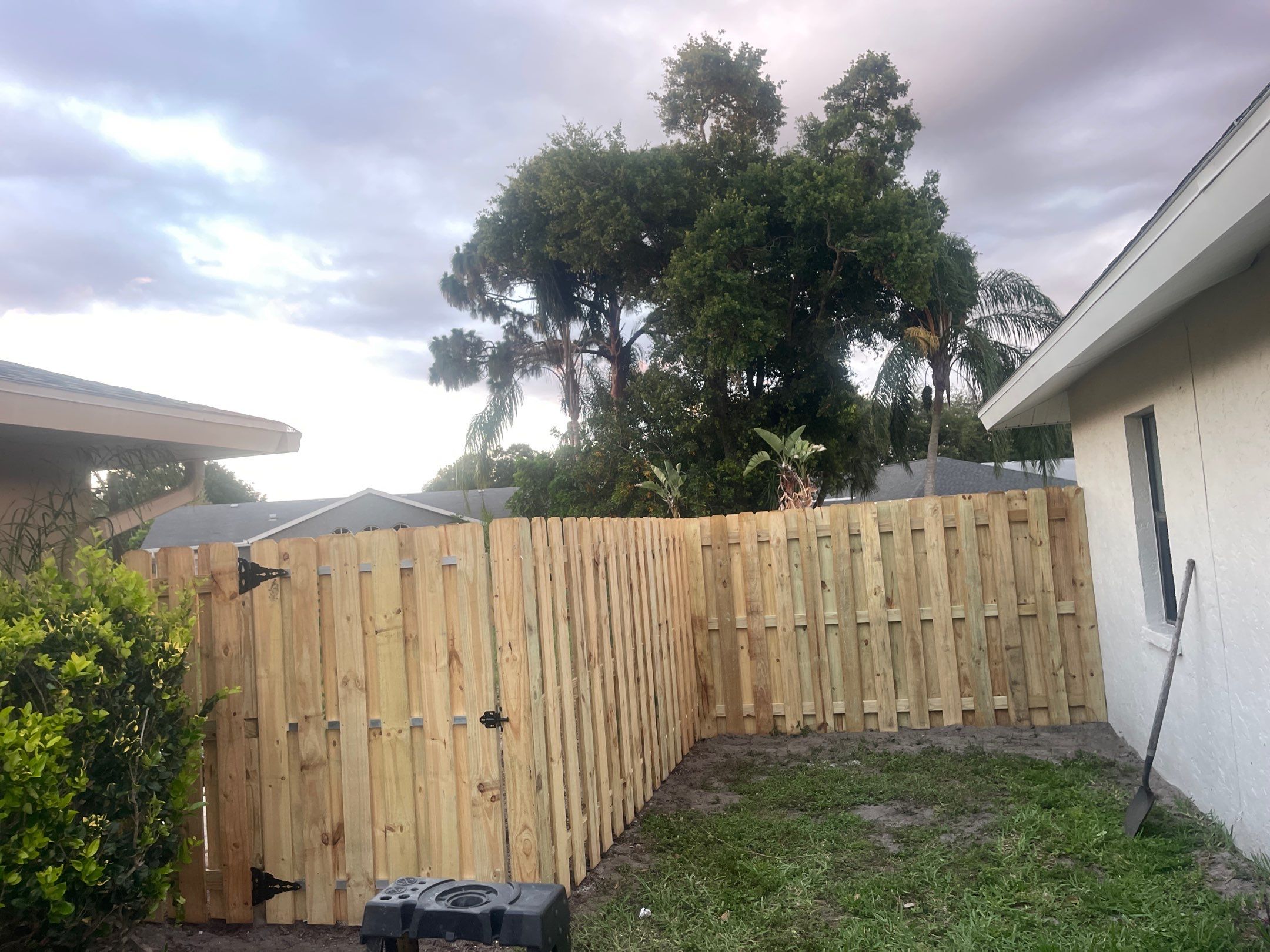 Sarasota, FL 6ft. Tall Treated Board on Board Privacy Fence by Asap fence and gates, LLC