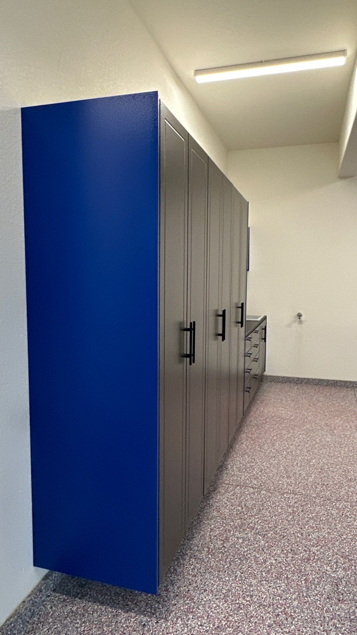 Look Tanner B. added his beautiful garage storage to his garage by Banner Garage