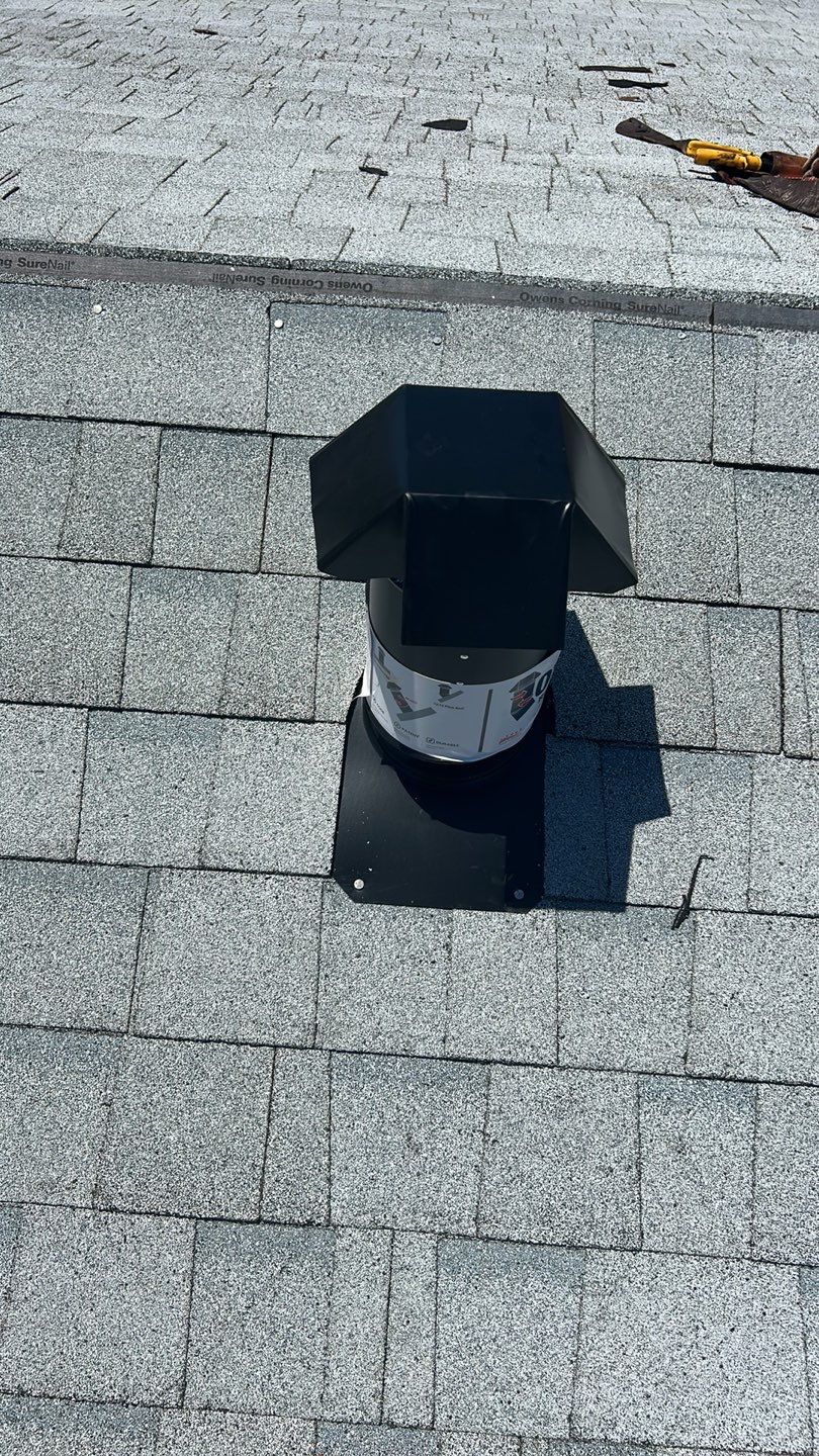 Residential Roofing Installation using Owens Corning Shasta White by Lighthouse Roofing