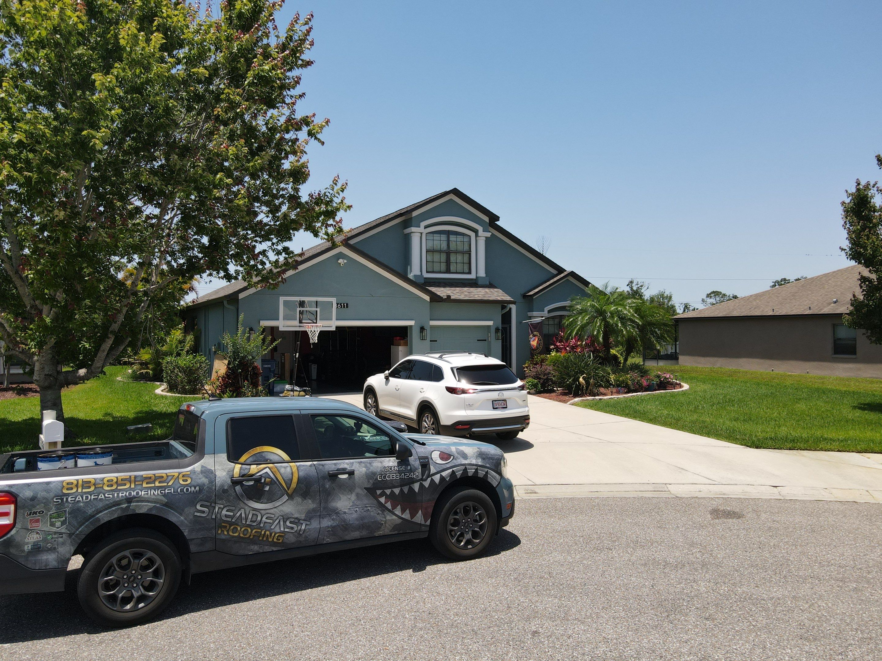 Roof Replacement in Palmetto, FL. by Steadfast Roofing
