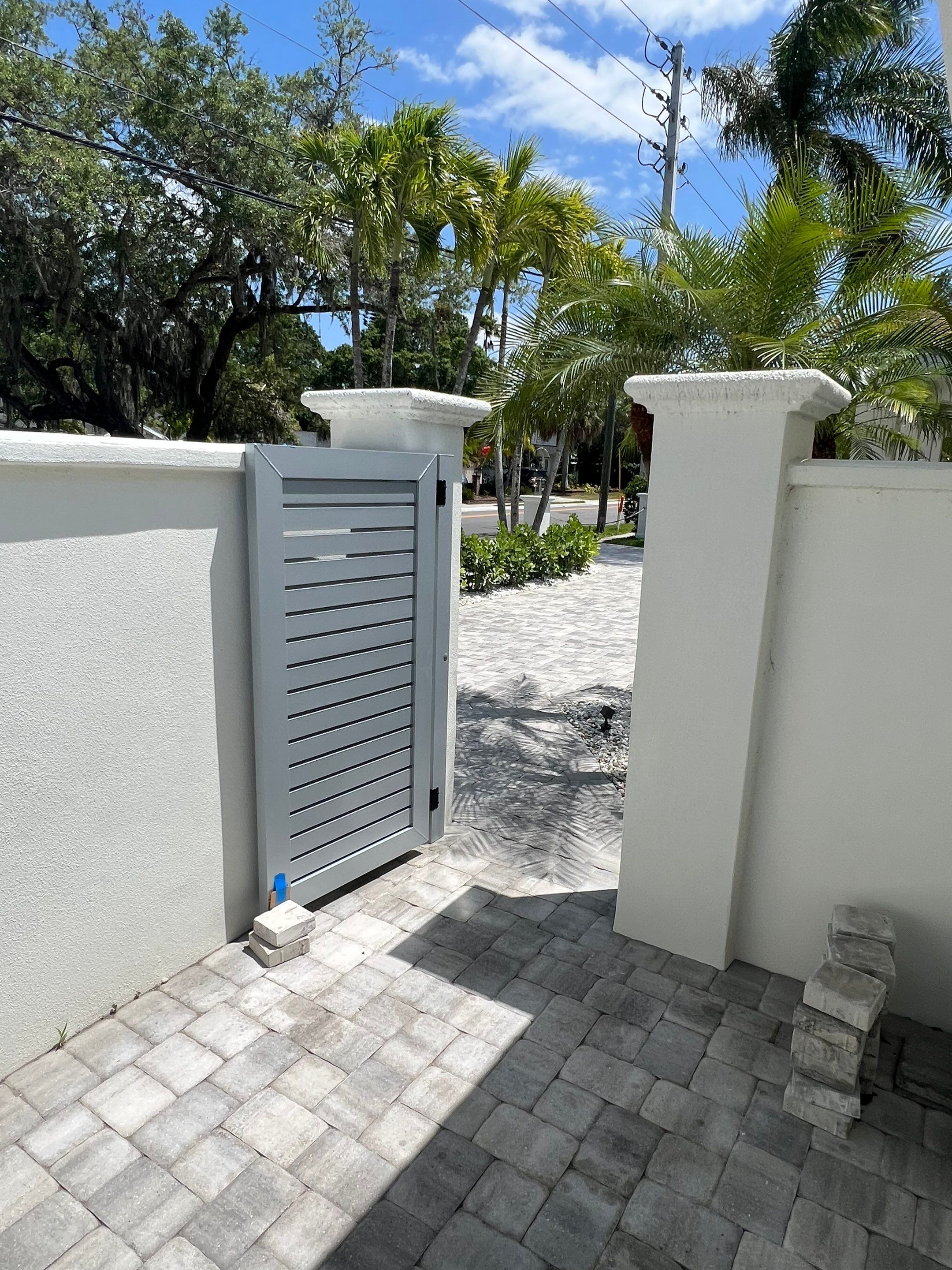 Sarasota, FL 6ft. Tall Custom Modern Aluminum Gates  by Asap fence and gates, LLC