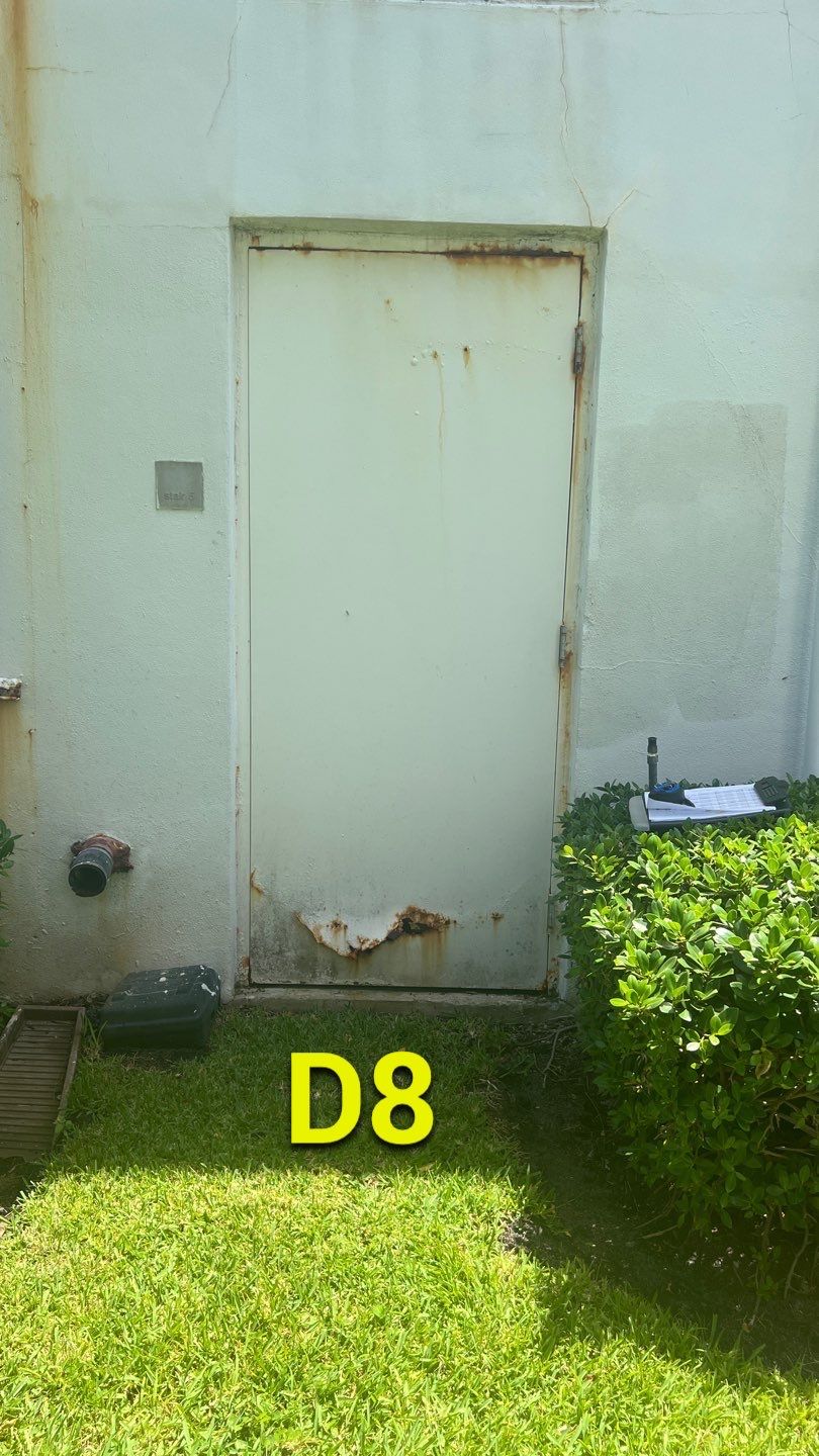 Commercial Stairwell Door Replacement & Hollow Metal Door Retrofit – Pompano Beach High-Rise by The Door Doctor of South Florida, Inc.