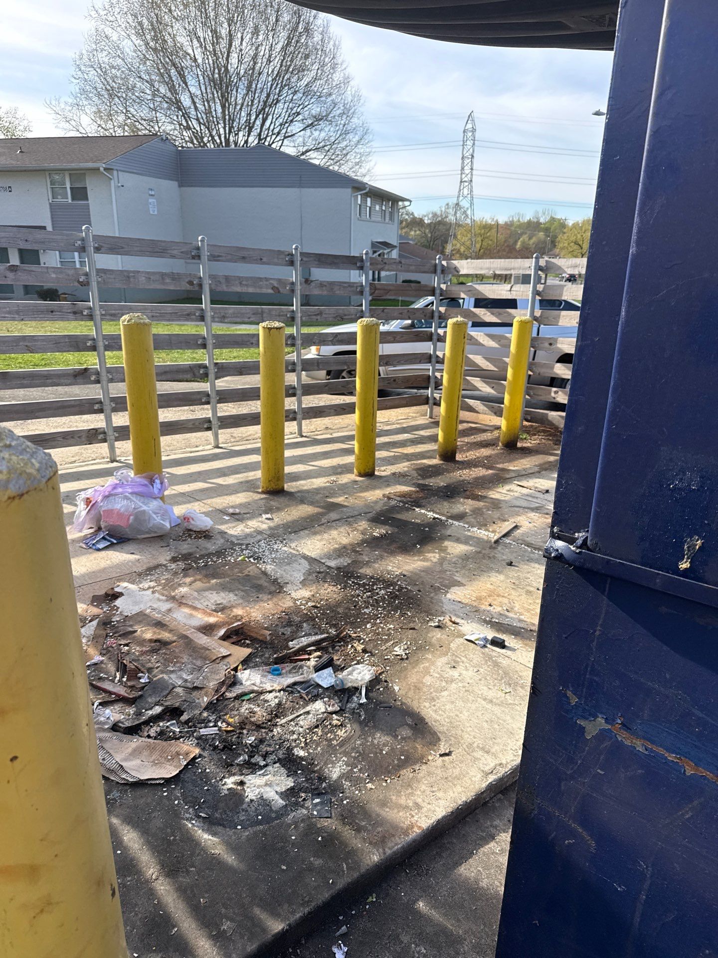 Monthly Apartment Clean Up by Badger Hauling
