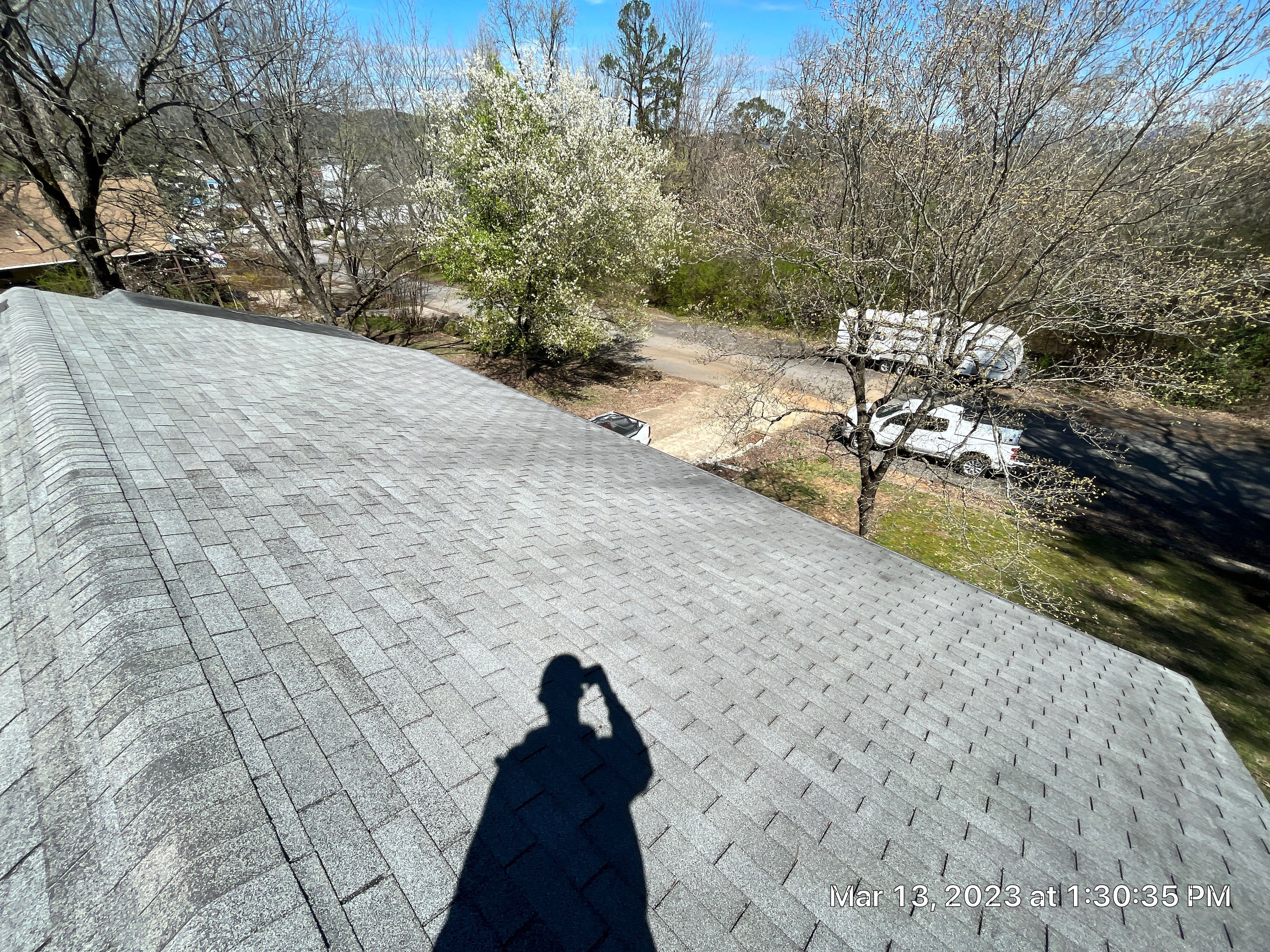 Residential Roofing Installation using 26 Gauge Colored Panels by Hostetler Roofing