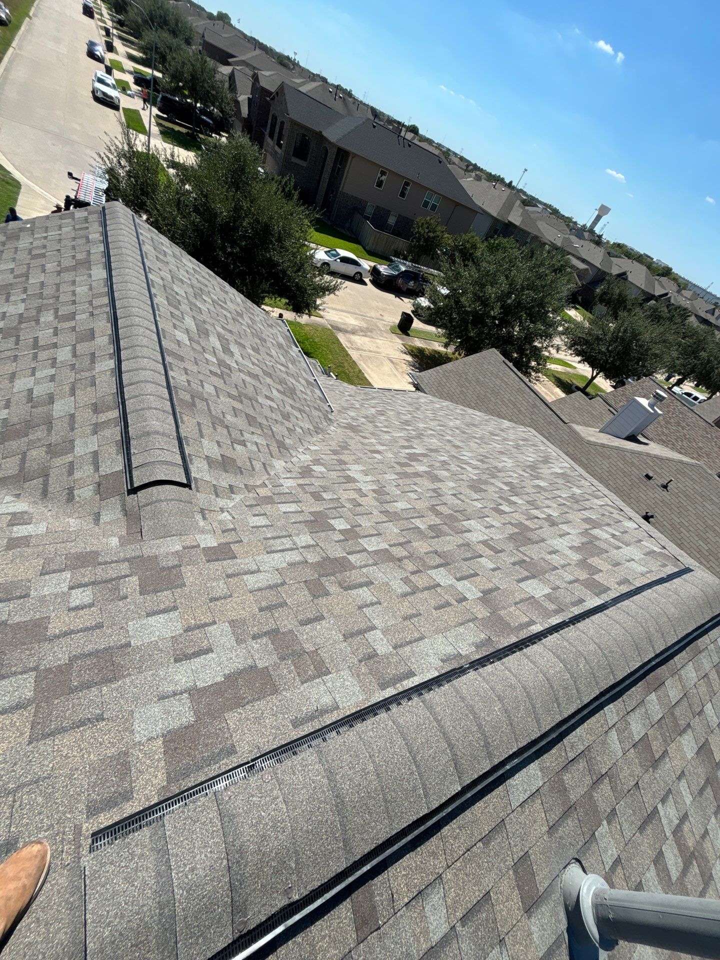 Residential Roofing Installation using Owen's Corning Duration (Lifetime) Shingles by Roof Repair Company