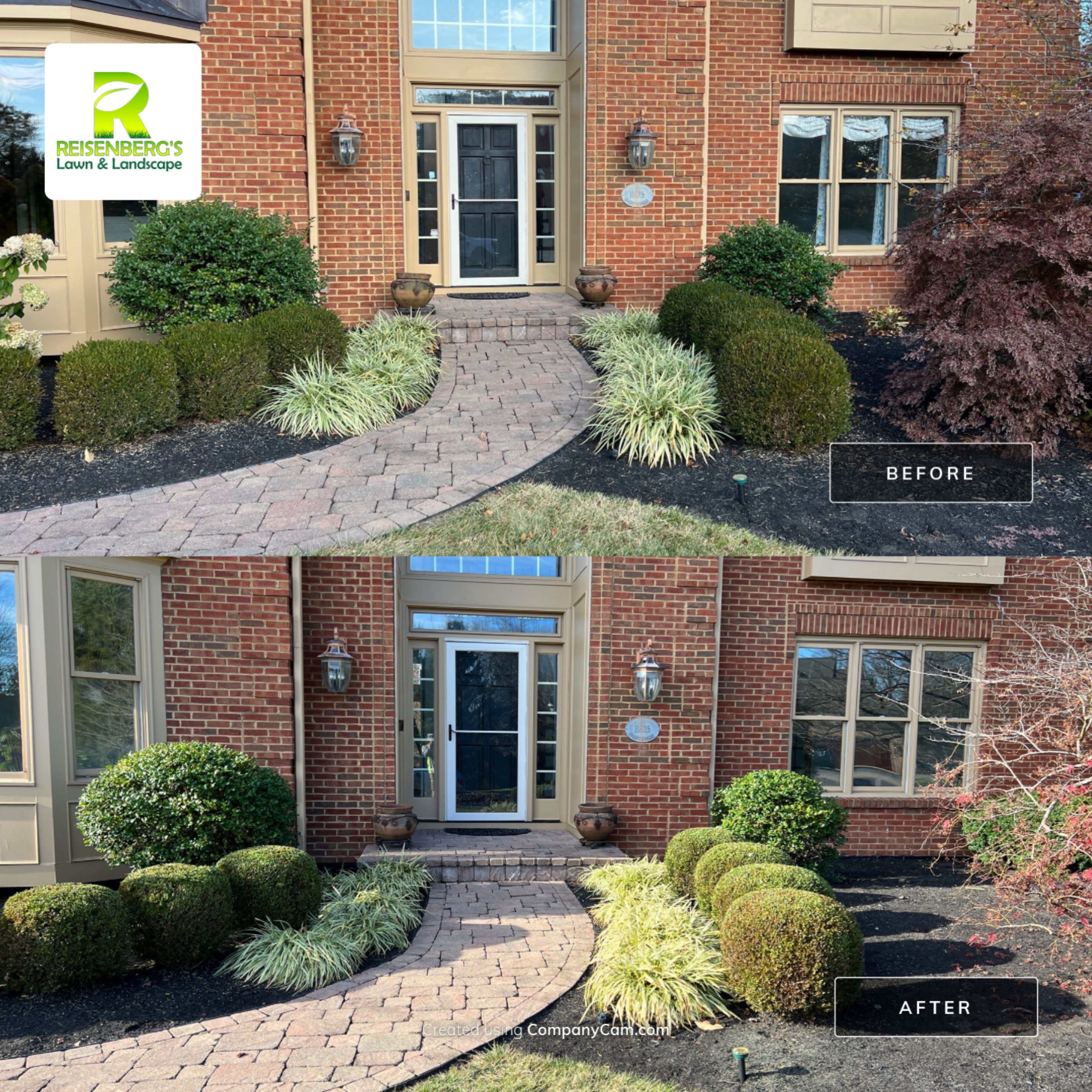 Fall Clean Up & Prune by Reisenberg’s Lawn & Landscape, LLC