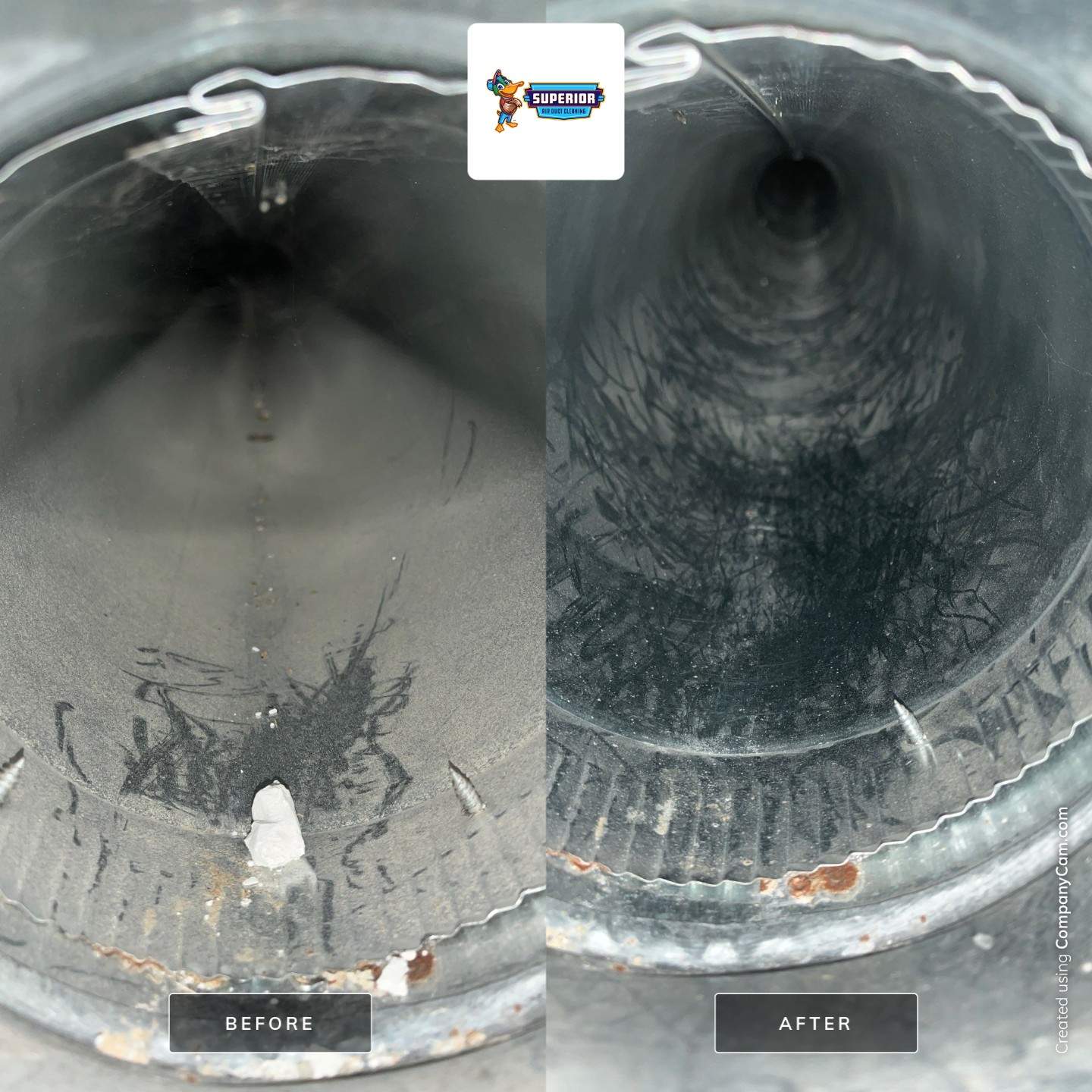 Air Duct Cleaning With a Vacuum Truck in New Waterford, OH by Superior Air Duct Cleaning