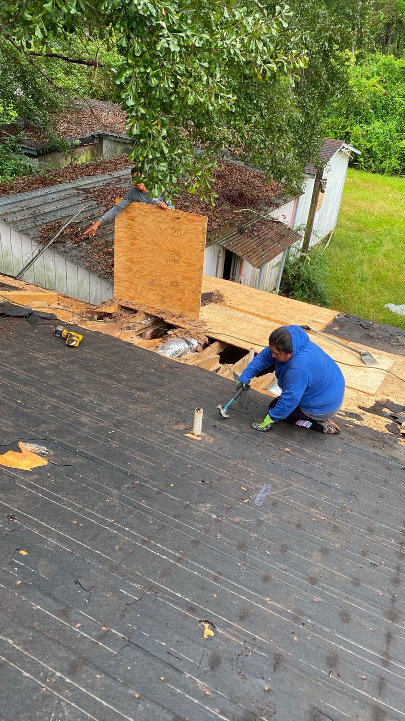 Residential Roofing Repair using Roof Replacement by American Roofing & Construction LLC