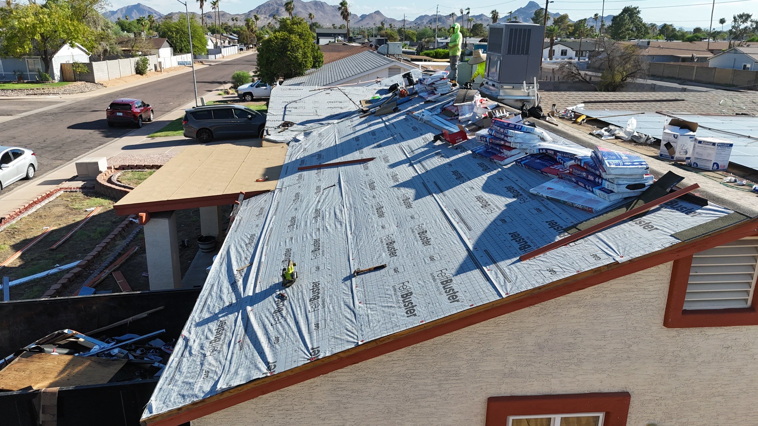 Project in Phoenix, AZ by Saint Roofing