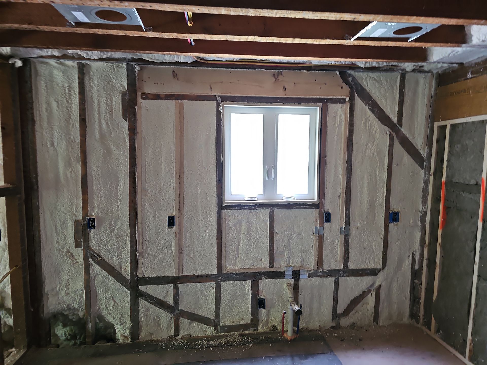 Home Remodel using Closed Cell Spray Foam by NYS Foam & Energy