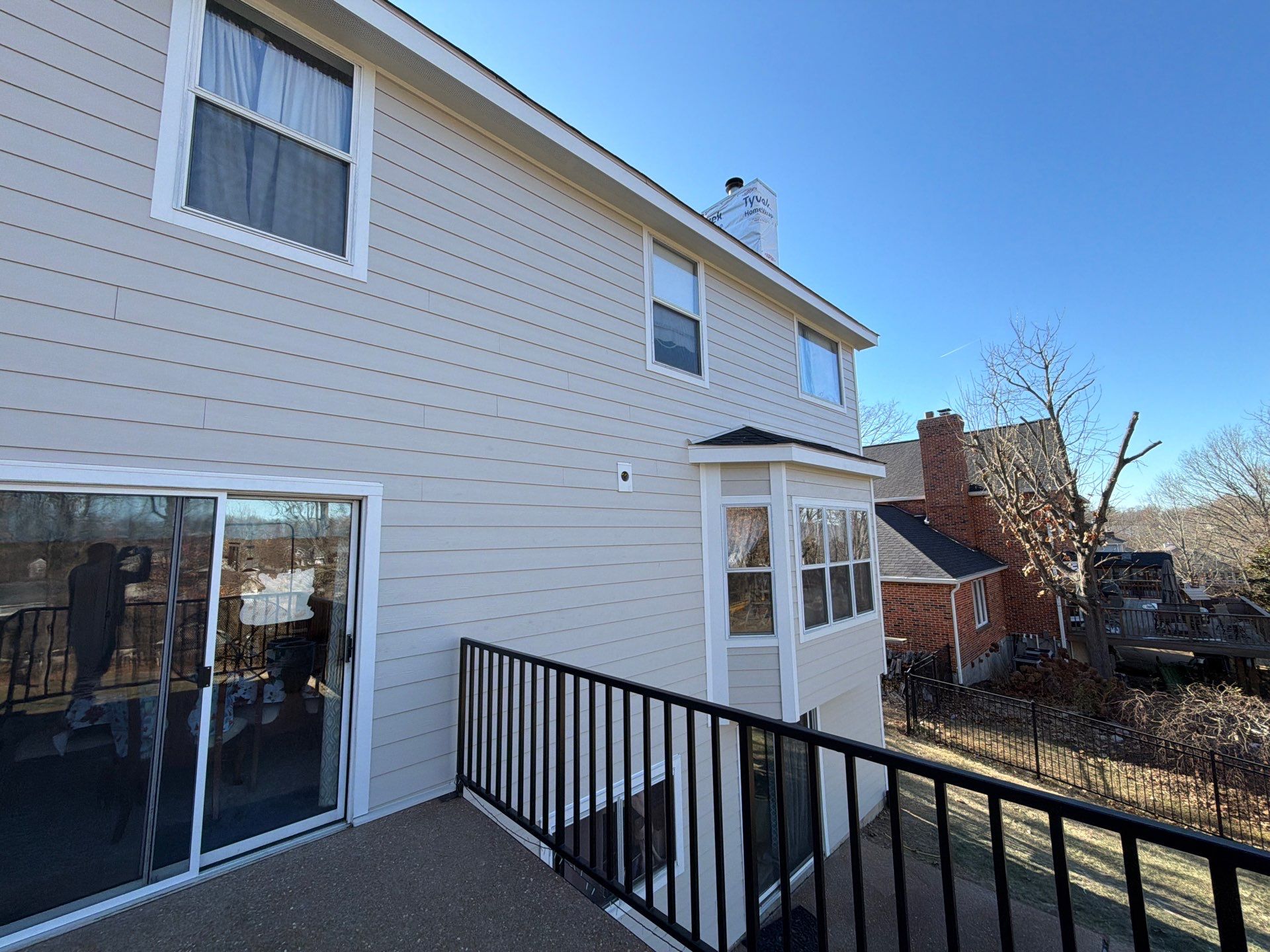 Full James Hardie Siding and Gutter Replacement in St. Louis by Acute Roofing And Exteriors 