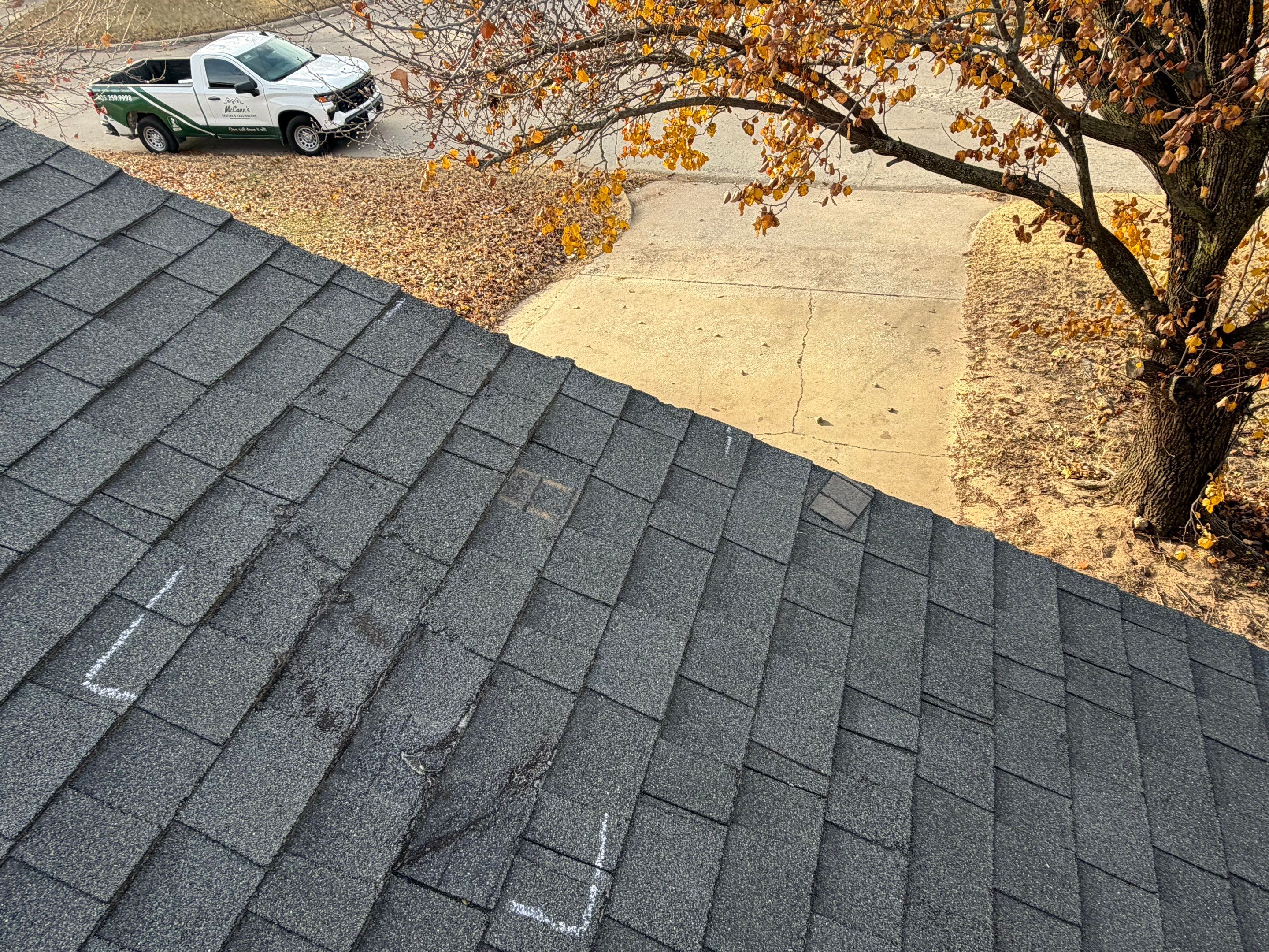 Roof Inspection in Oklahoma City, OK (Storm Damage Check) by McCann's Roofing and Construction