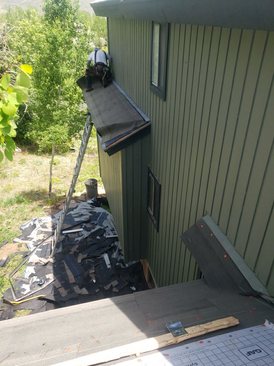 Residential Roofing Installation using GAF Timberline HDZ - Lifetime Shingle by The Roof Doctor