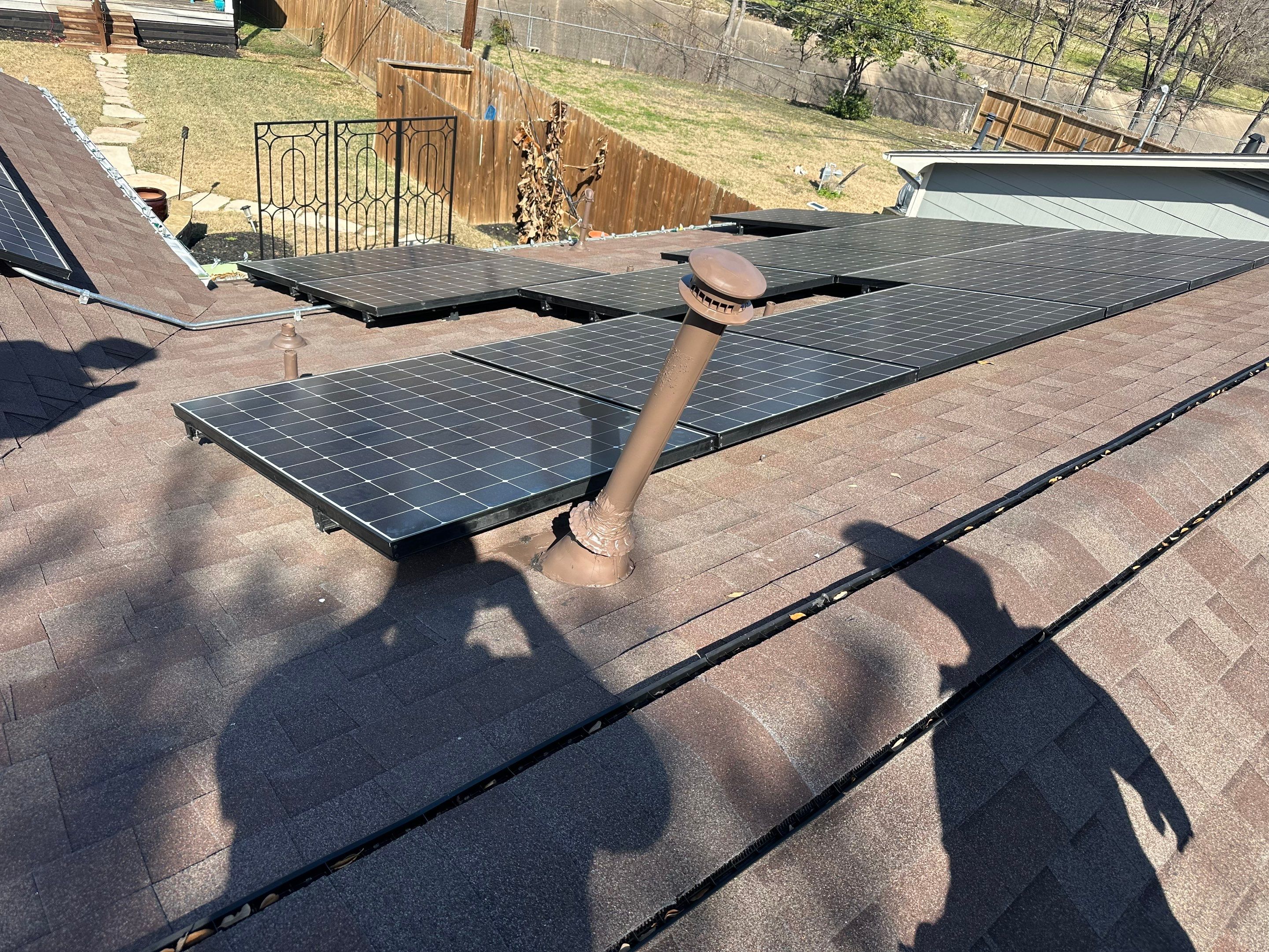 Roof Replacement and Solar Project in Houston by Roofing Technologies Unlimited