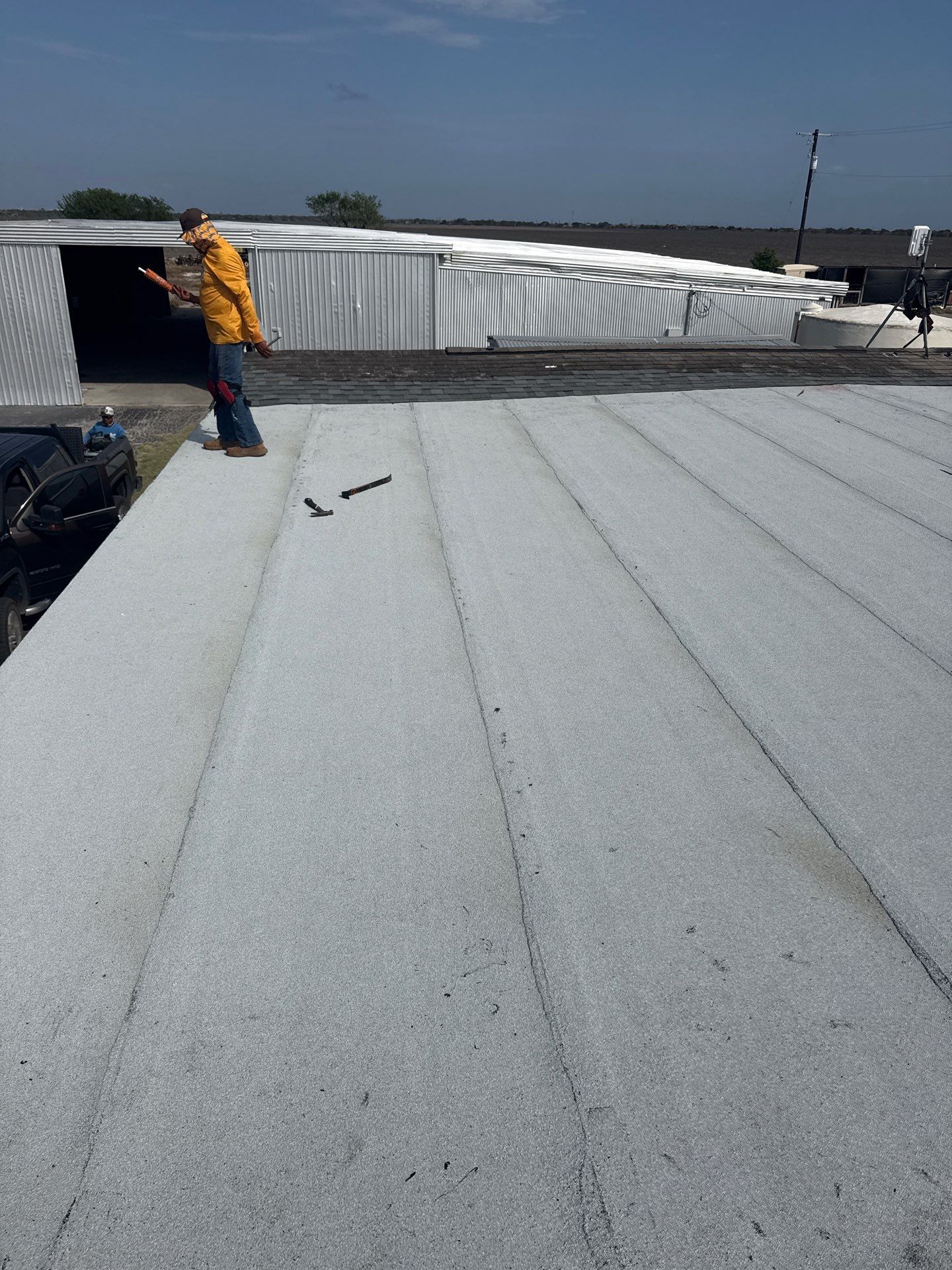 Blown away in Bishop Texas by Bayfront Roofing and Construction