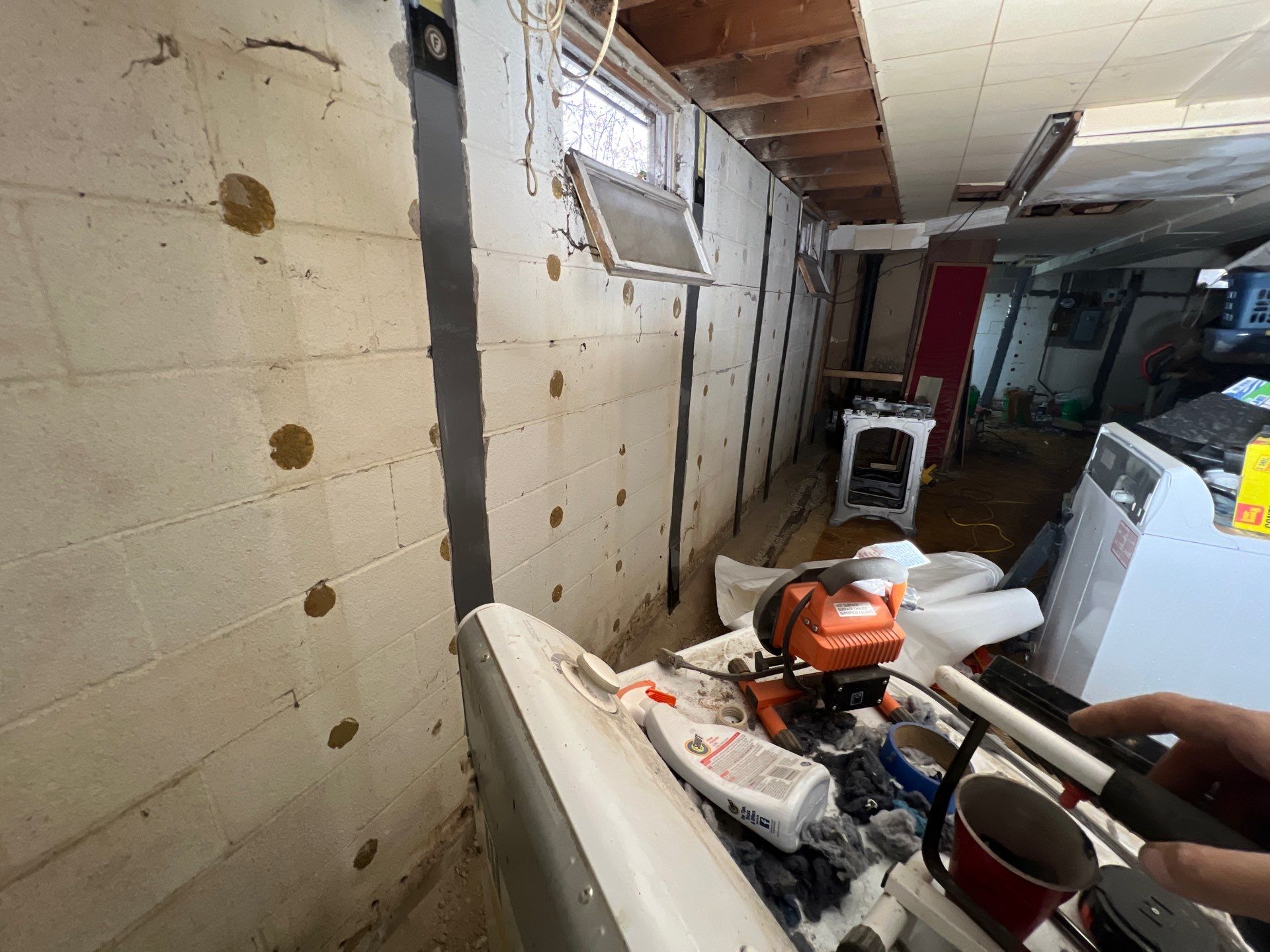 Waterproofing/Wall Bracing by ACE Waterproofing & Basement Solutions