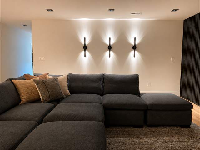 Basement Finishing Project with Home Gym and Sauna in Prospect by Authentic Carpentry