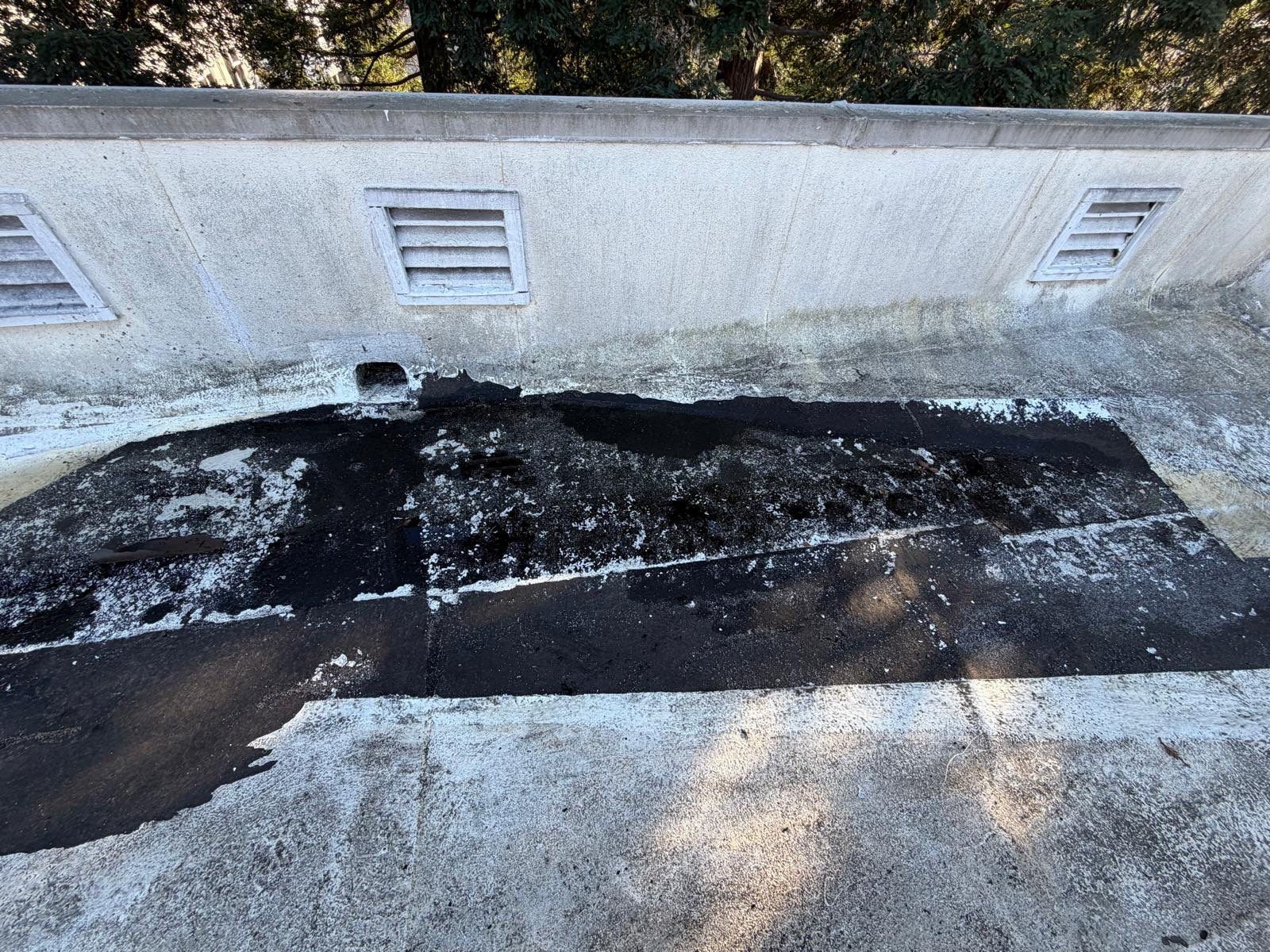 Roof Top Boiler Room and Roofing Repairs by Anza Builders, Inc. 