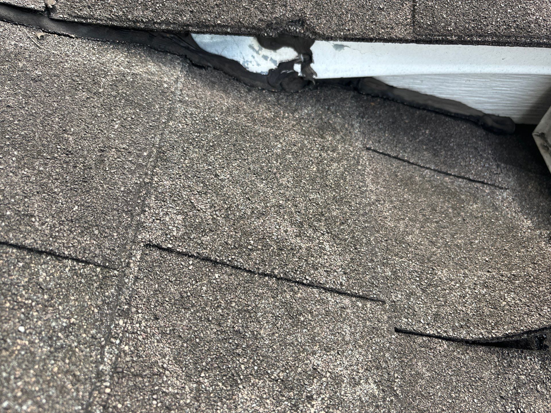 Hail Damage using Owen's Corning Duration (Lifetime) Shingles by Roof Repair Company