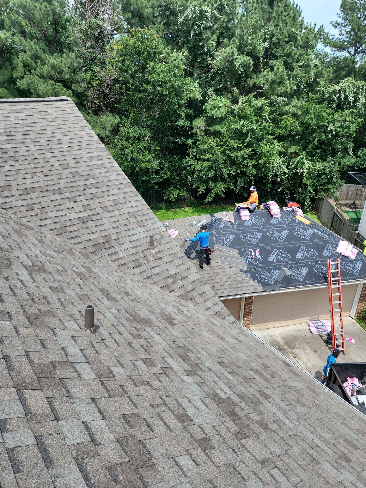 Residential Roofing Repair using Owen's Corning Duration (Lifetime) Shingles by Roof Repair Company