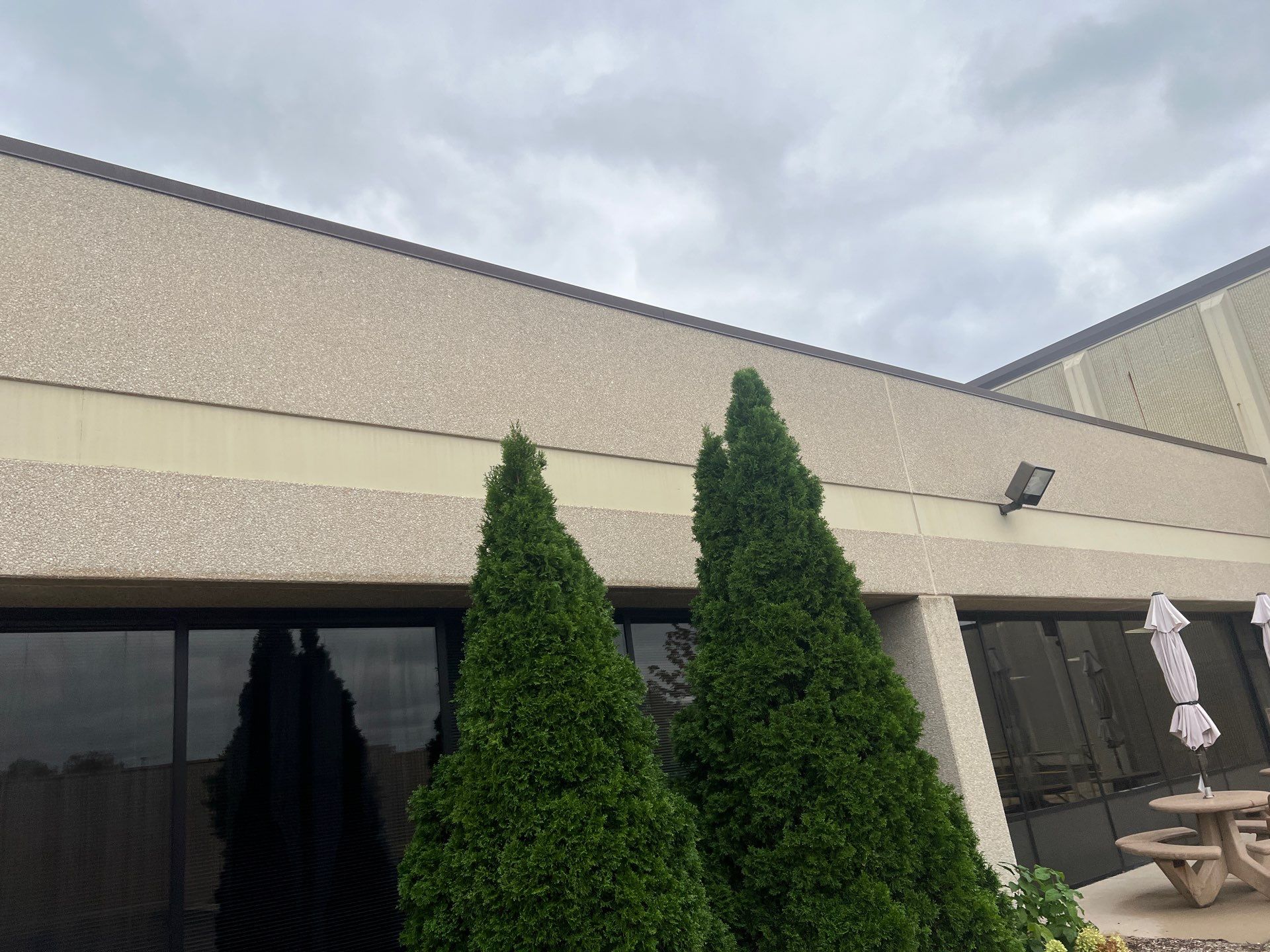 Stone Facade Power Washing & Exterior Restoration by Northern Power Washing LLC.