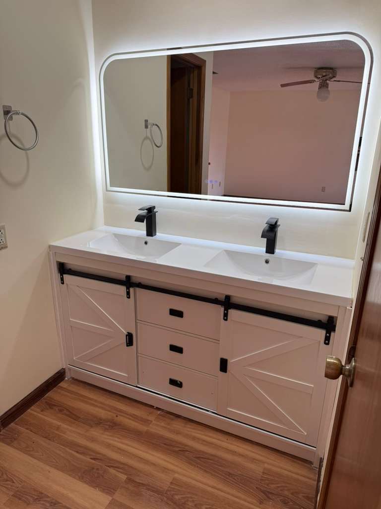 Full Home Flooring & 2-Bathroom Renovation by urban green energy llc