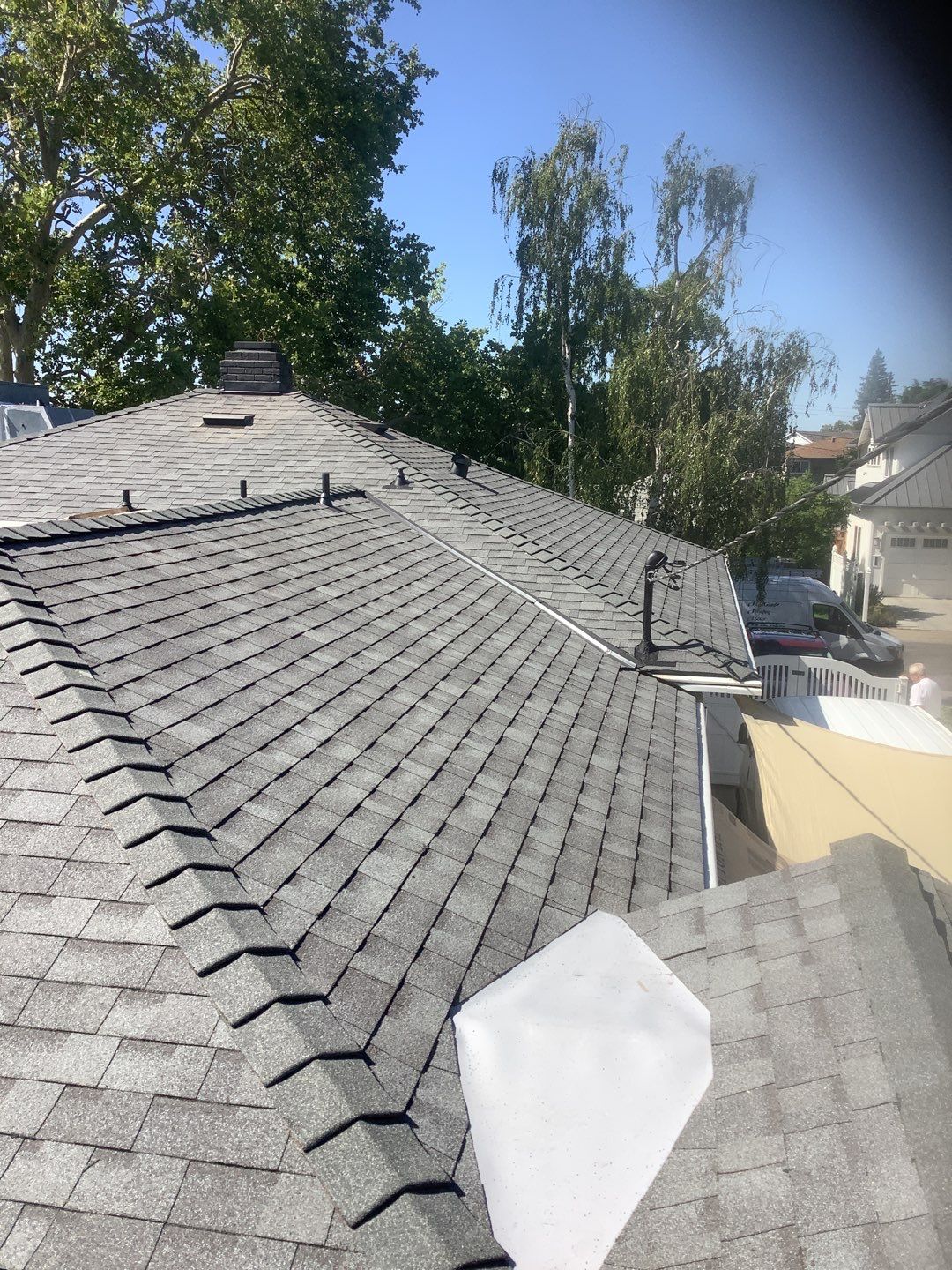 Residential Roofing Installation using Owens Corning Roofing Shingles by Byers Enterprises 