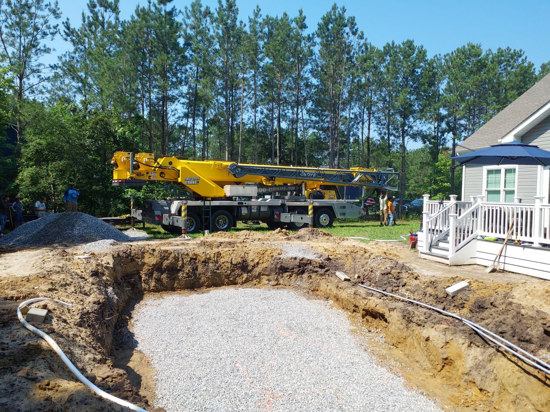 Project in Greenwood by Pools & Spas Unlimited of Milford 