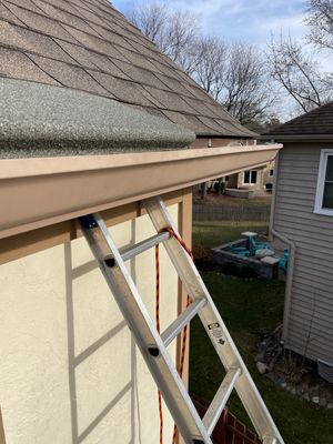 Turtle Shell gutter protection installation in Naperville, IL 60565, photograph 30