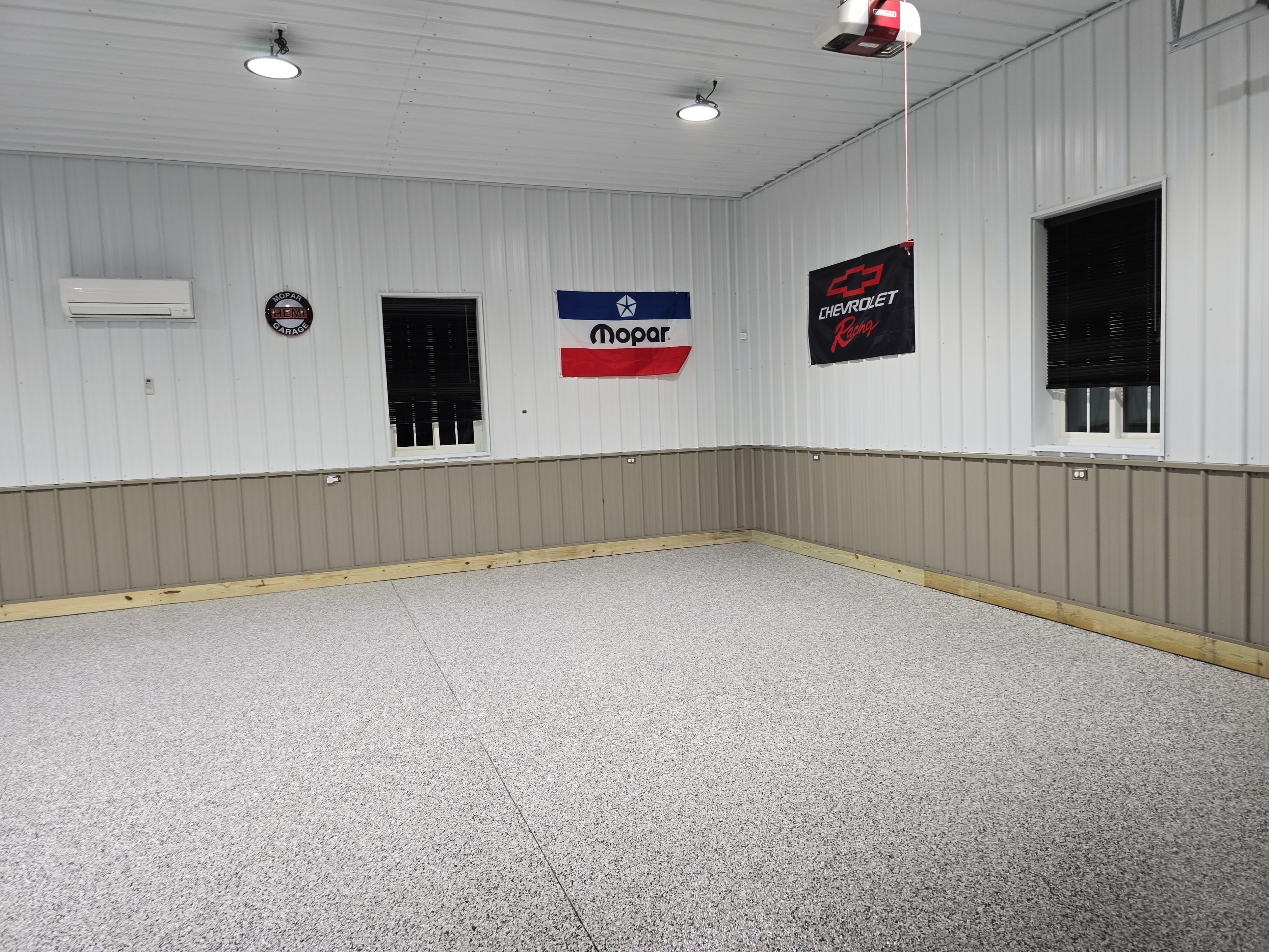 Exciting Garage Transformation by Elite Floor Solutions