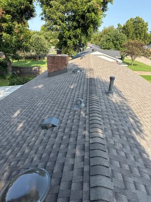 roof replacement, and chimney flashing replacement in Norman