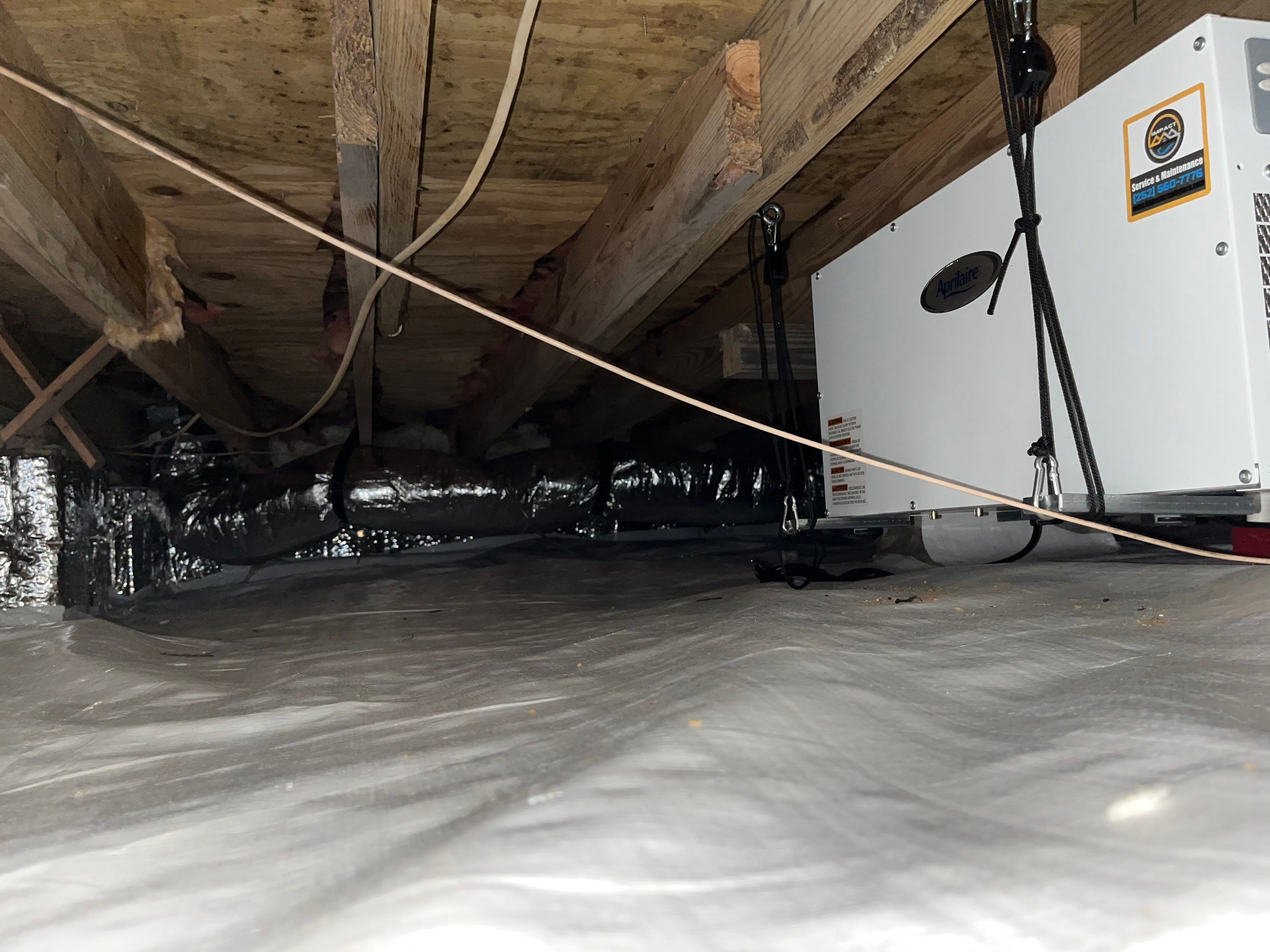 Impact Choice Encapsulation on a low crawlspace. by Impact Crawlspace
