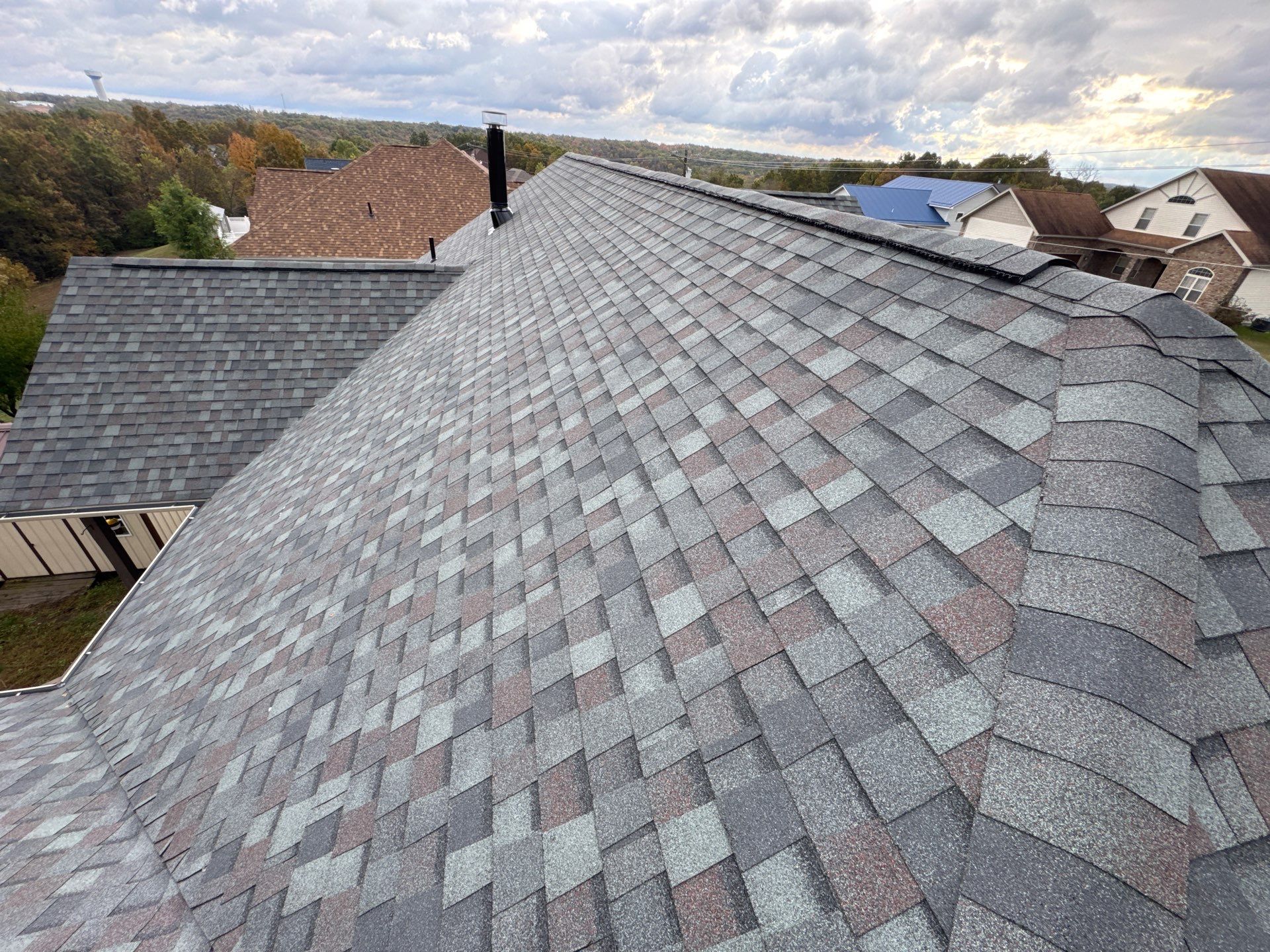 Residential Roof Replacement - Atlas Pinnacle Pristine W/ Scotchguard - Color Summer Storm  by Titan Commercial & Residential Roofing 