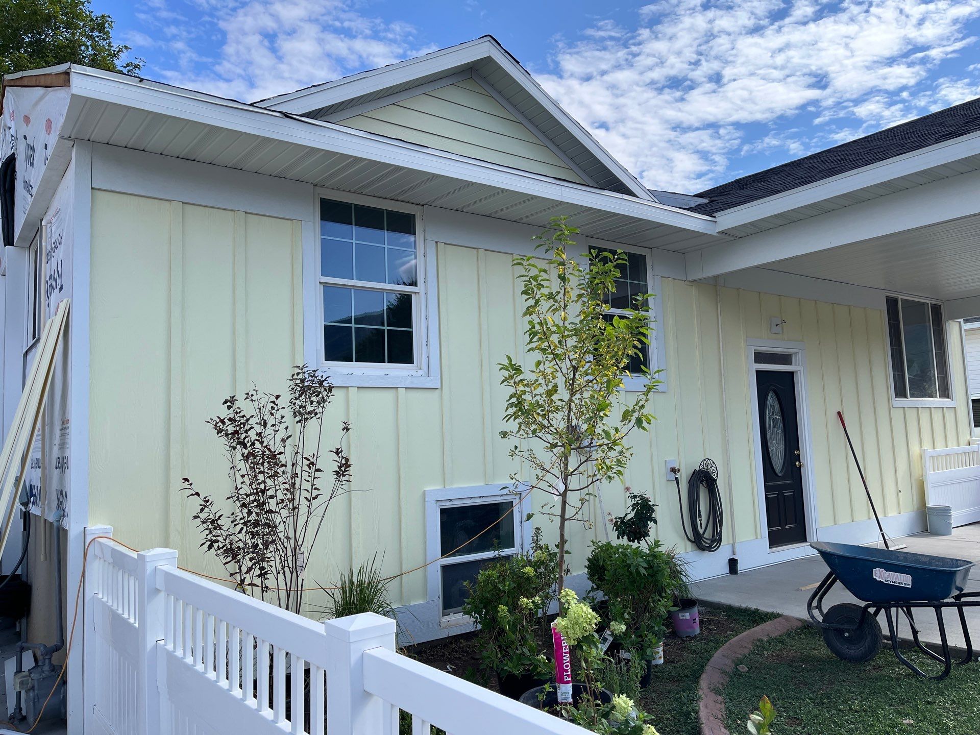 Tooele | Custom Color-Matched Vinyl & Hardie Upgrade | Colonial Yellow by Ideal Siding Utah