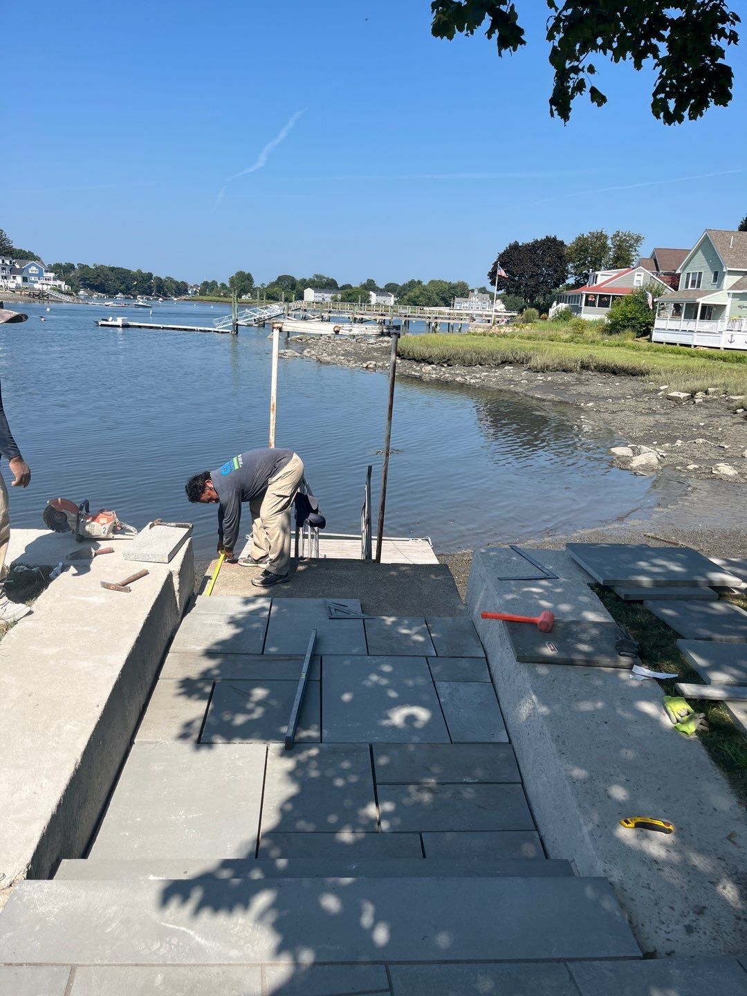 Beautiful Re-disgn by the water in Danvers MA  by Cole Landscaping Inc
